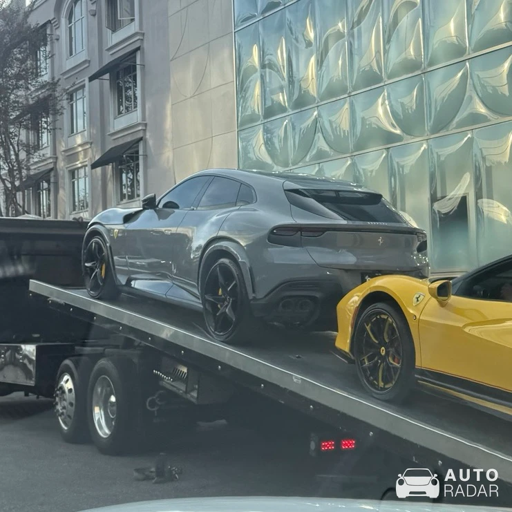 Ferrari Purosangue spotted in Beverly Hills, United States