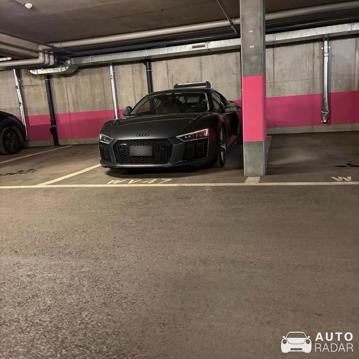 Audi R8 V10 spotted in Val de Bagnes, Switzerland
