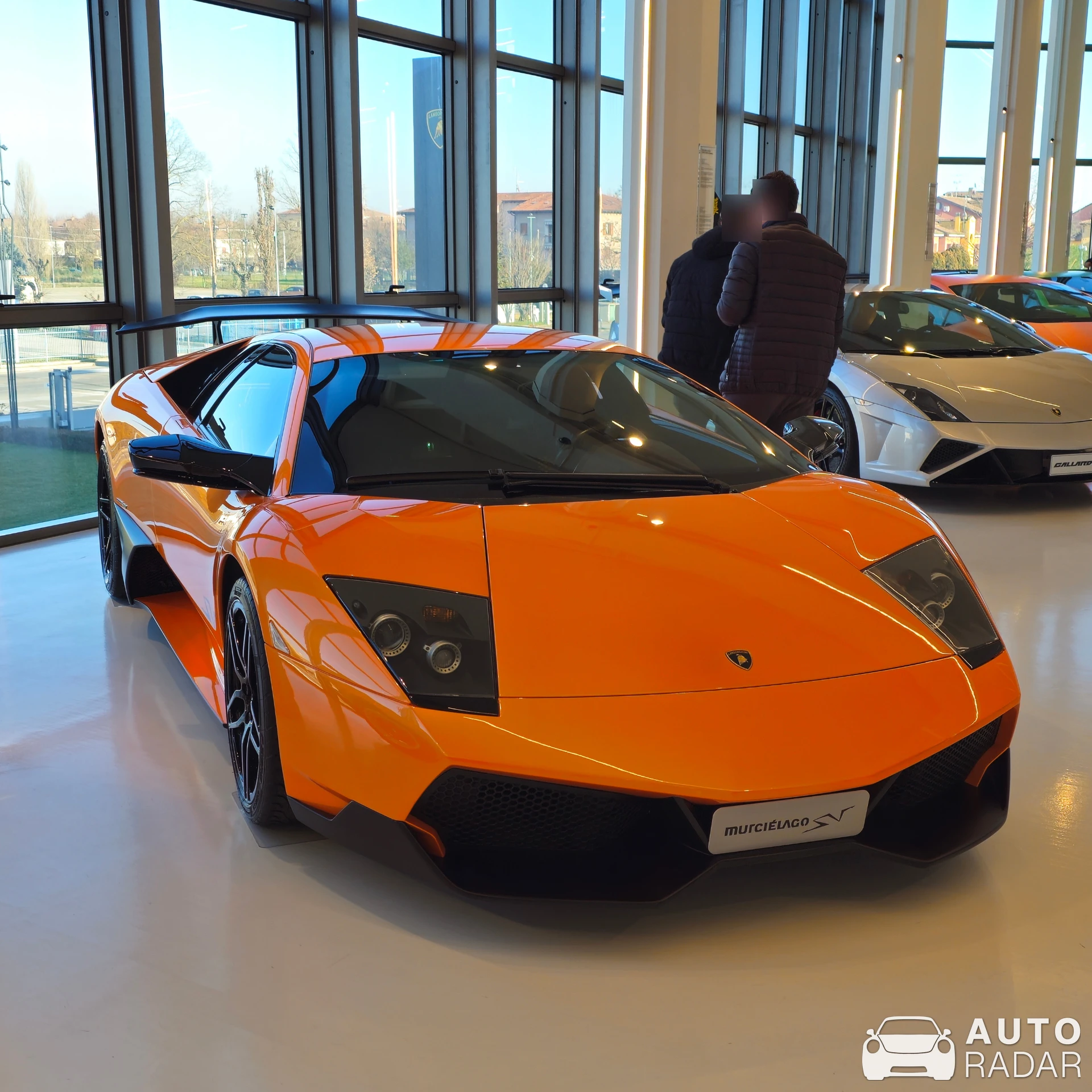 Lamborghini Murciélago LP670-4 SuperVeloce spotted in Sant'Agata Bolognese, Italy