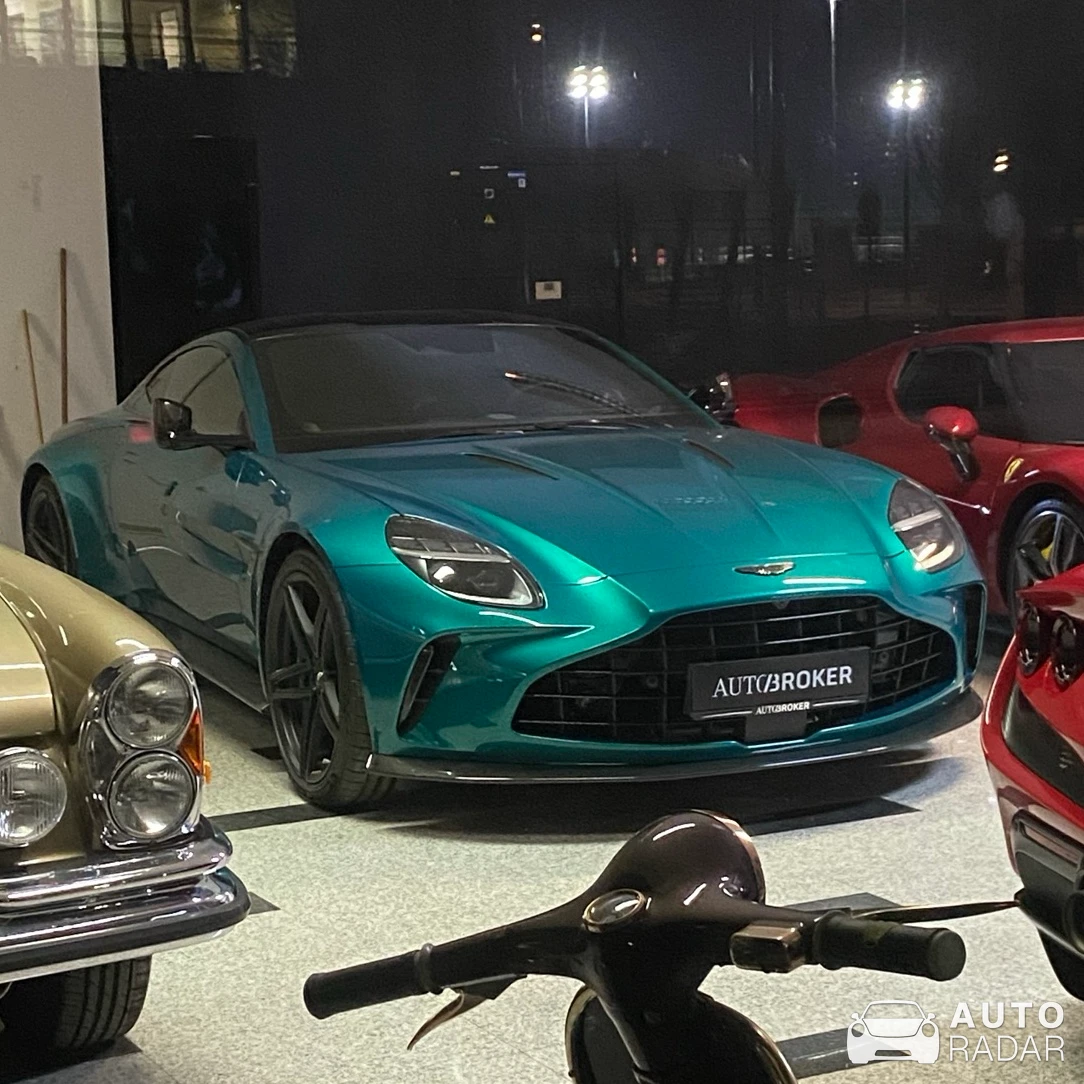 Aston Martin Vantage 2024 spotted in Ljubljana, Slovenia