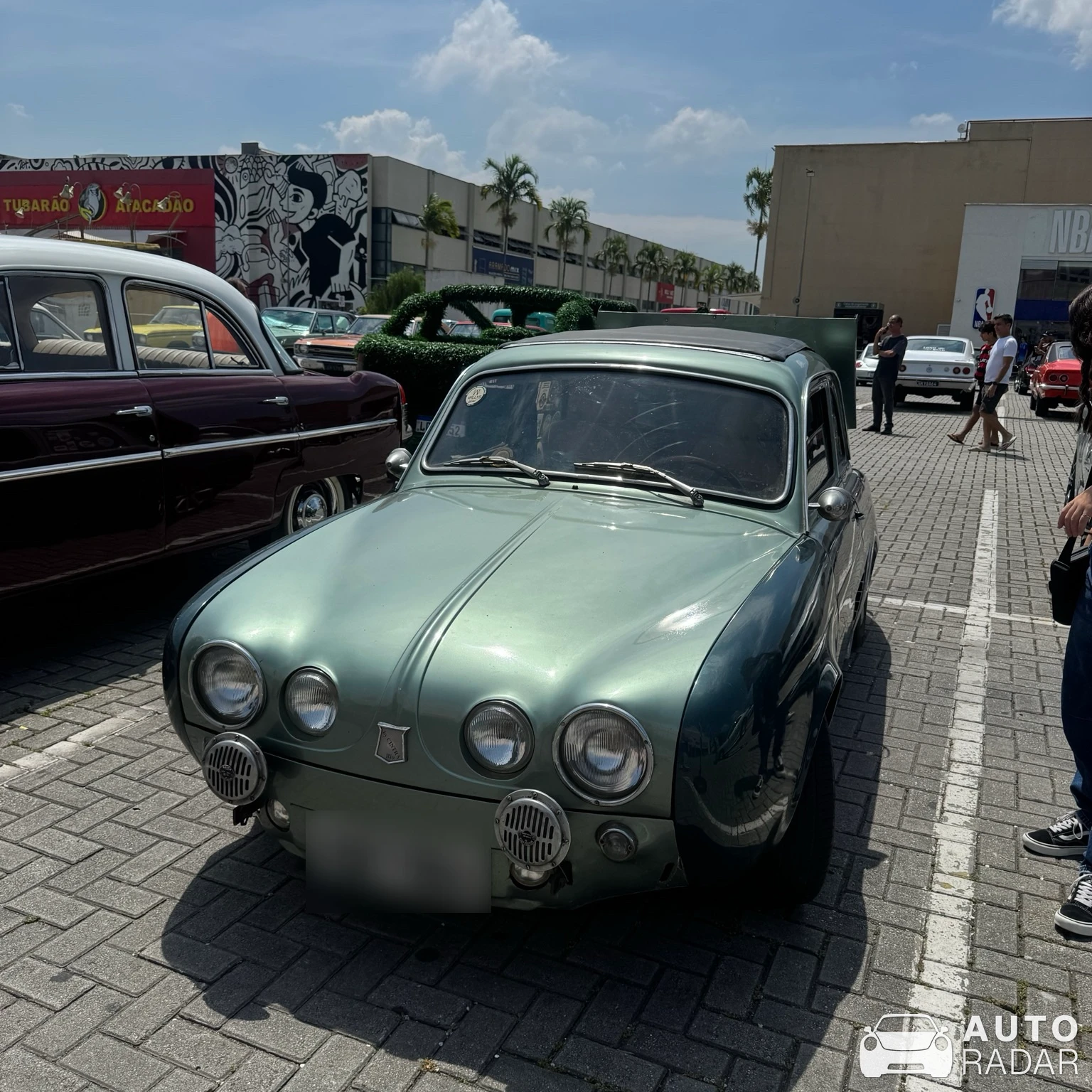Renault Dauphine Gordini spotted in Rio de Janeiro, Brasil