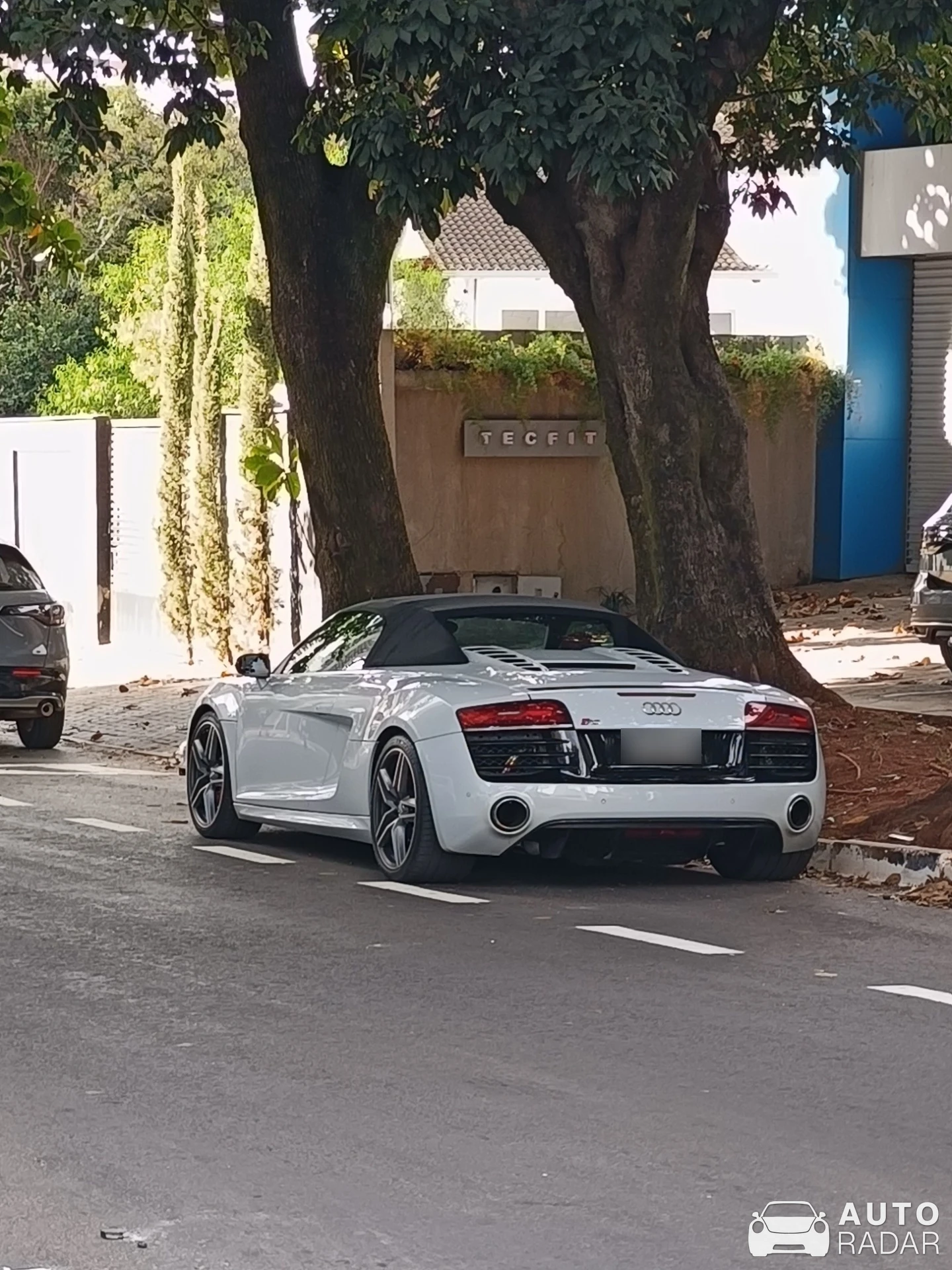 Audi R8 V10 Spyder spotted in Goiânia