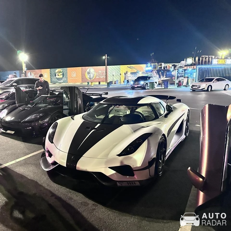 Koenigsegg Regera spotted in Dubai, United Arab Emirates