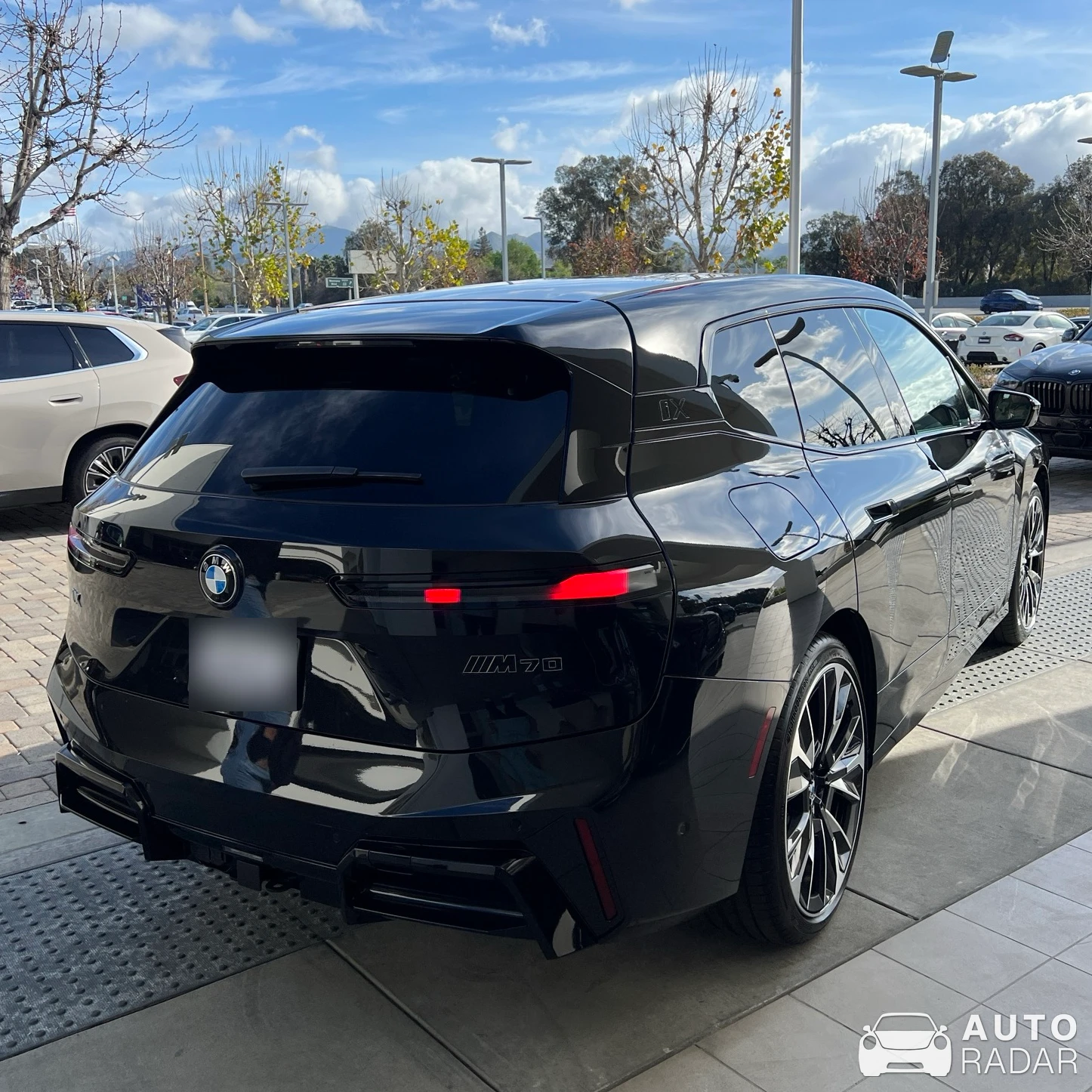 BMW iX M70 spotted in Thousand Oaks