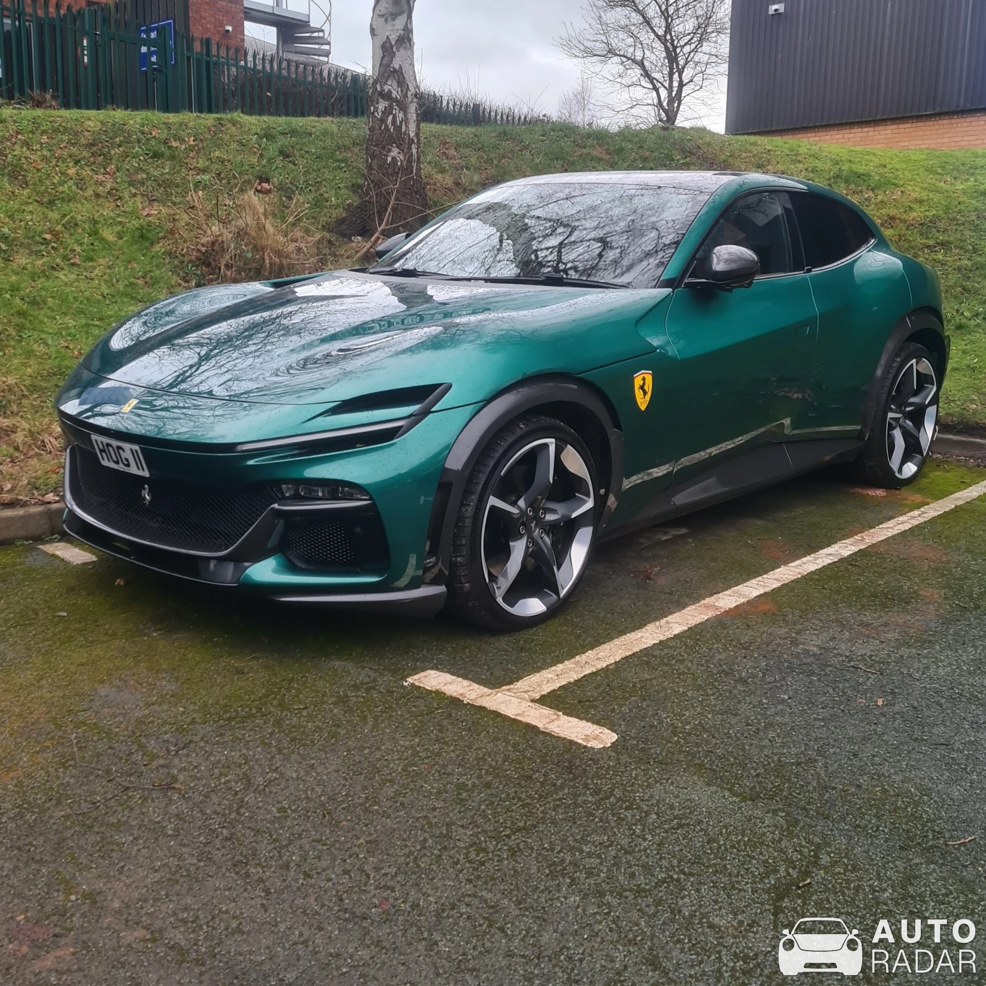 Ferrari Purosangue spotted in Handforth, United Kingdom