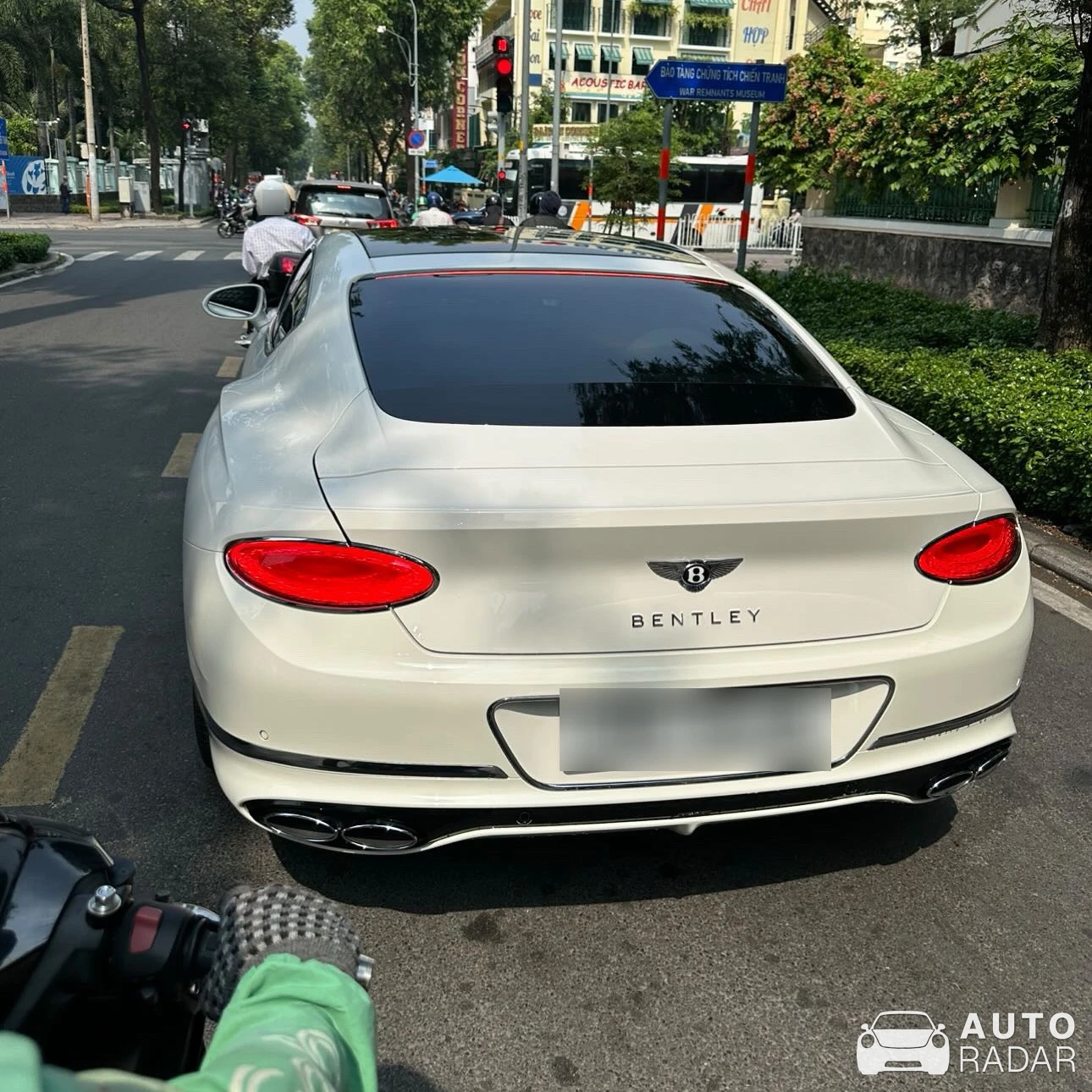 Bentley Continental GT V8 spotted in Hanoi, Vietnam