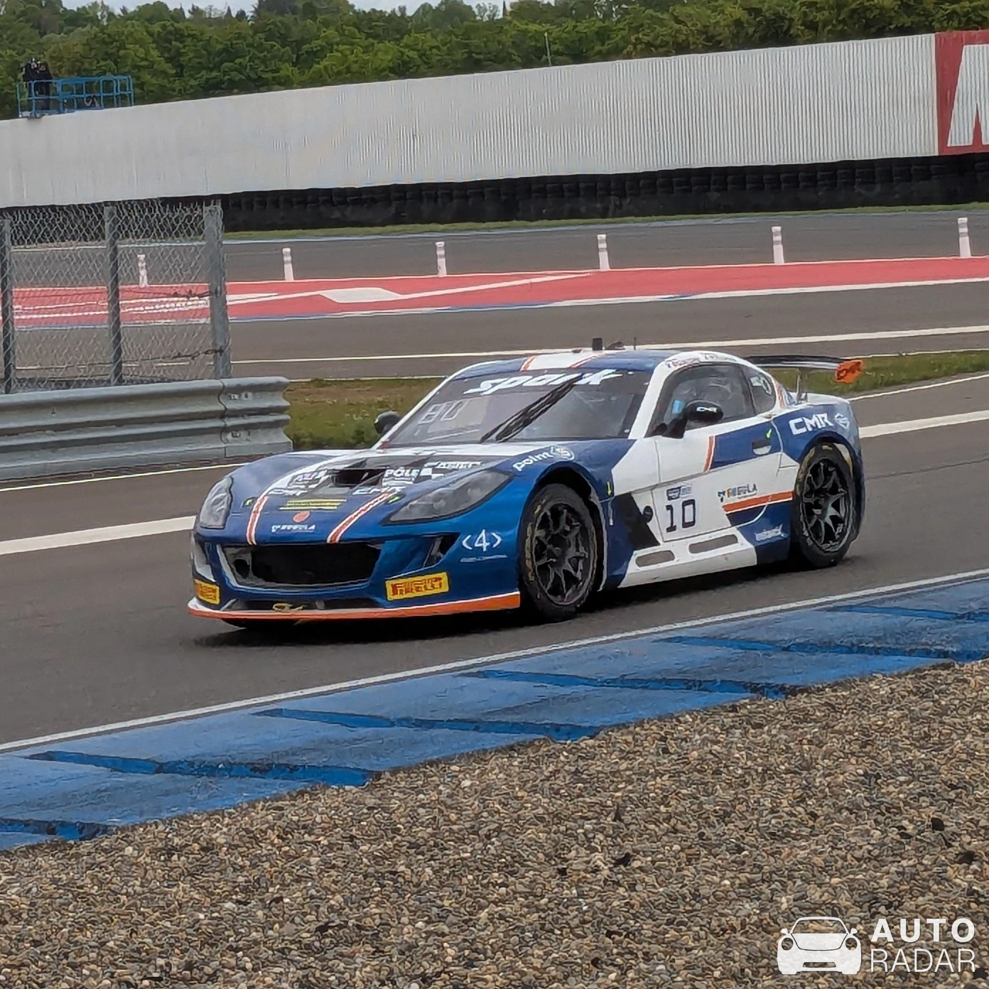Ginetta G56 GT4 Evo spotted in Nogaro