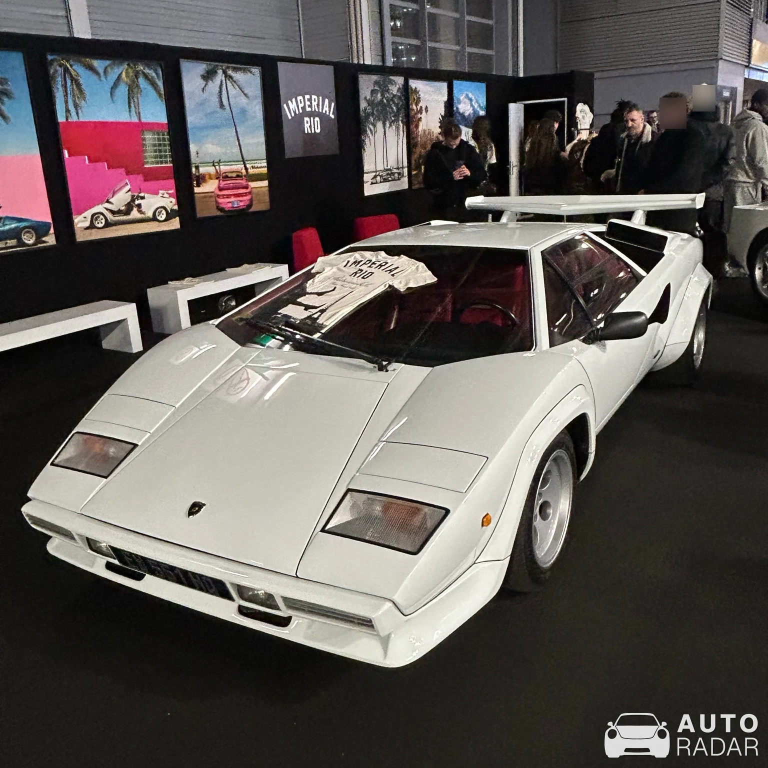 Lamborghini Countach 5000 Quattrovalvole spotted in Paris, France
