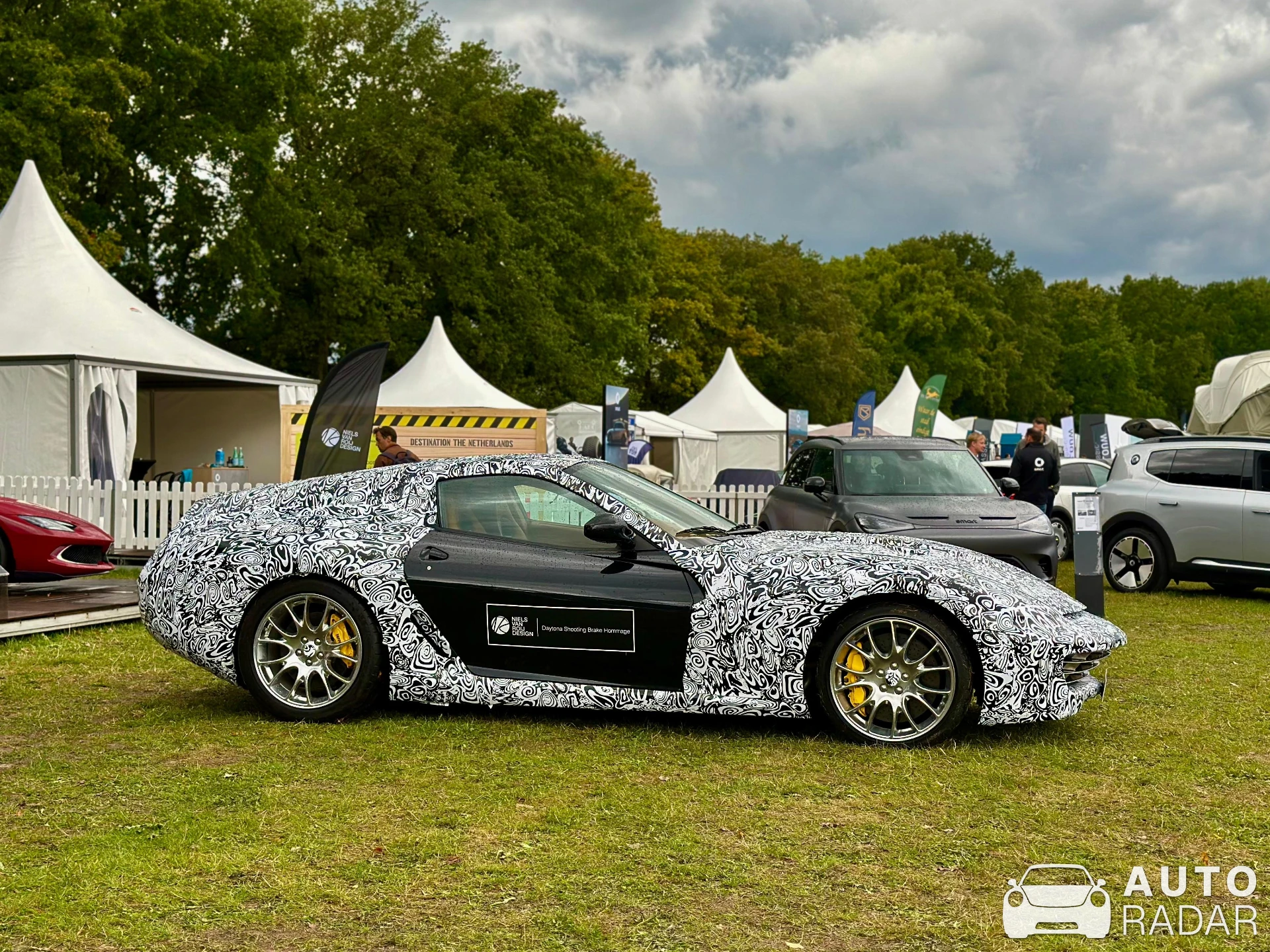 Niels van Roij Design Ferrari Daytona Shooting Brake Hommage spotted in Beesd, Netherlands