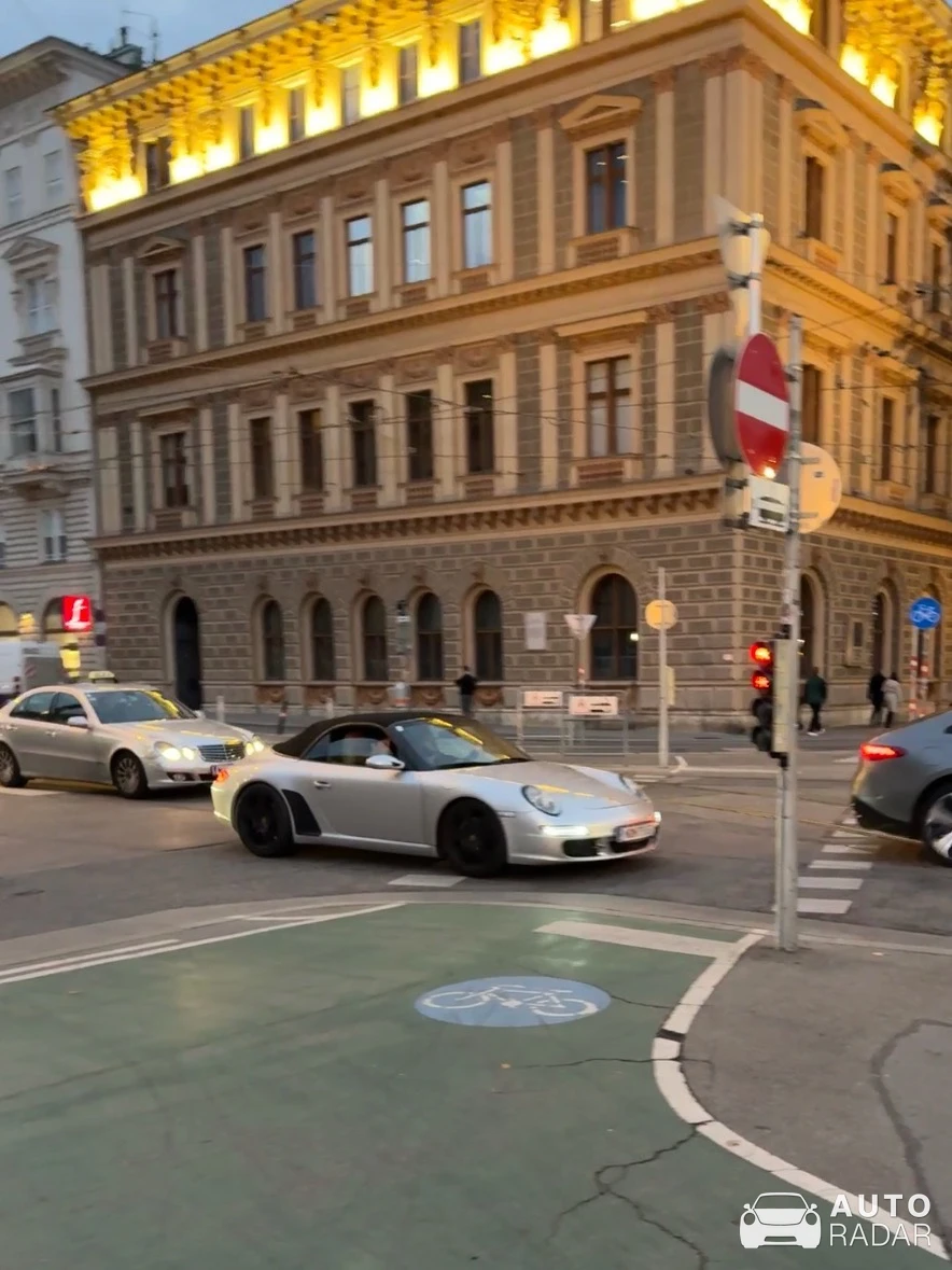 Porsche 997 Carrera S Cabriolet spotted in Vienna, Austria