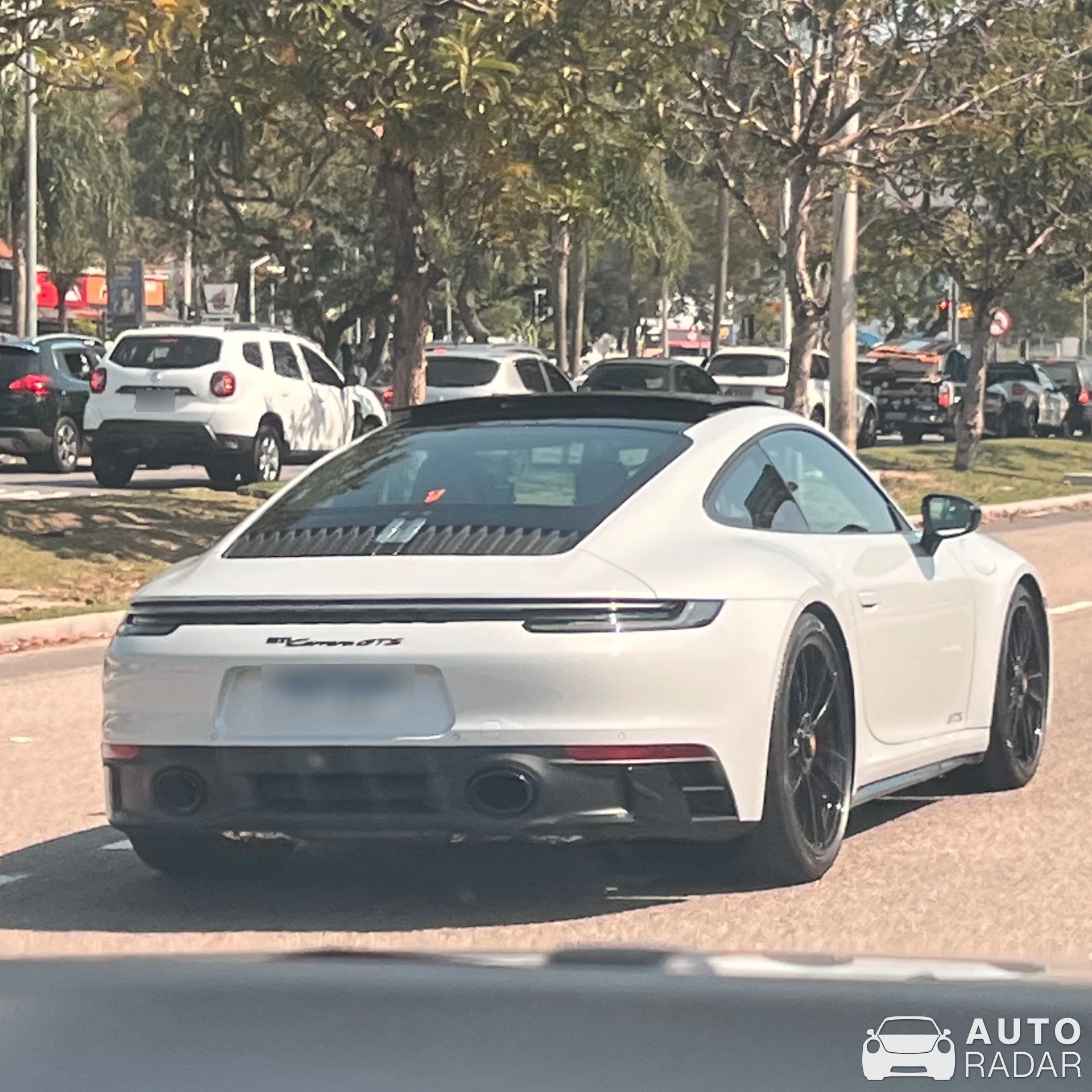 Porsche 992 Carrera GTS MkI spotted in Barra da Tijuca, Brazil