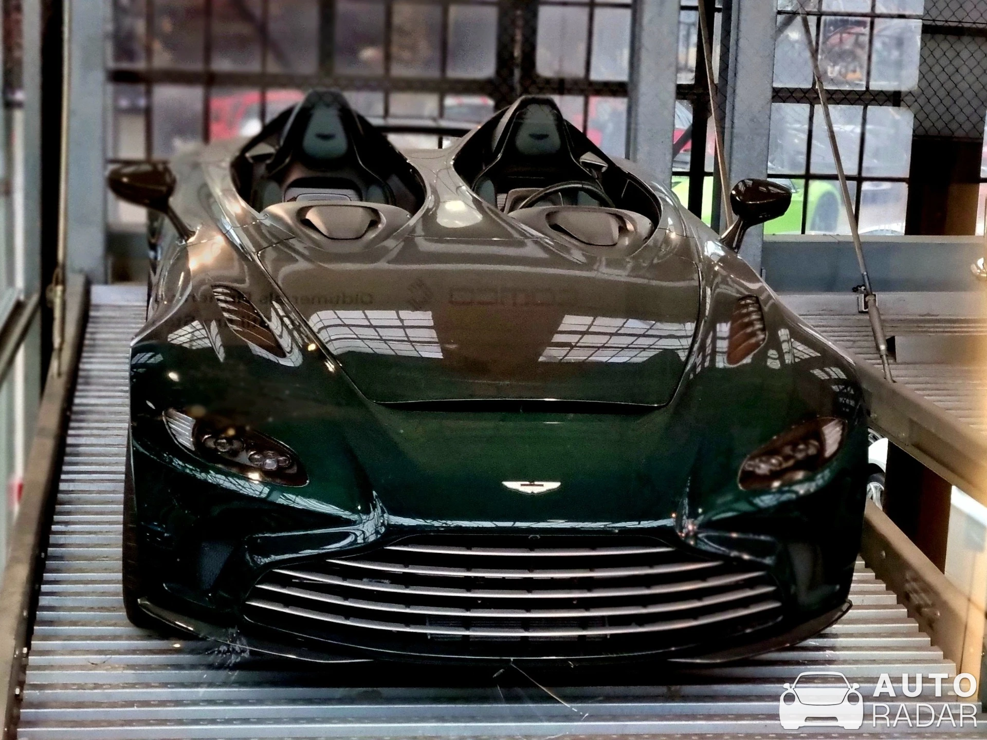 Aston Martin V12 Speedster spotted in Düsseldorf, Germany