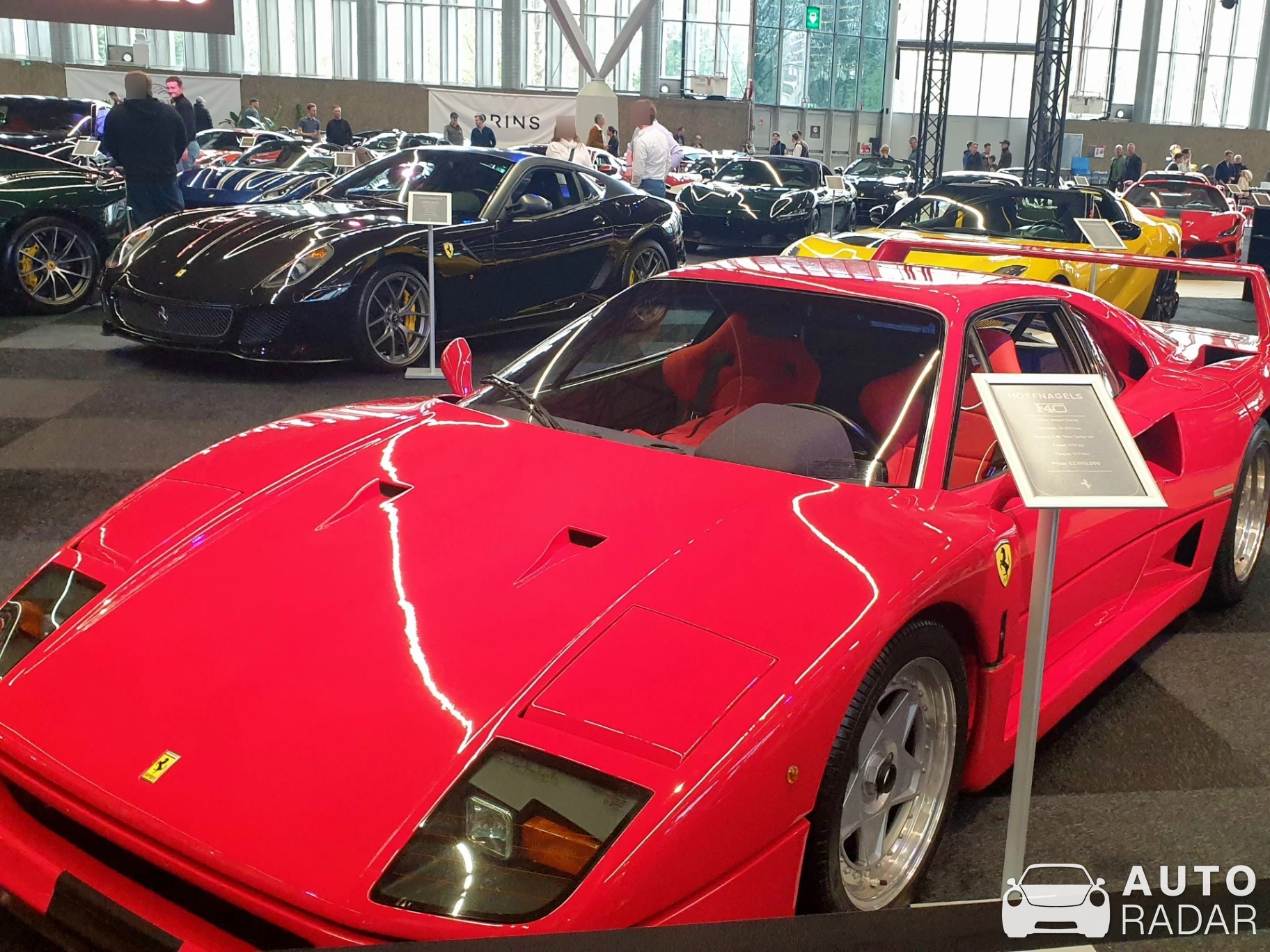 Ferrari F40 spotted in Amsterdam, Netherlands