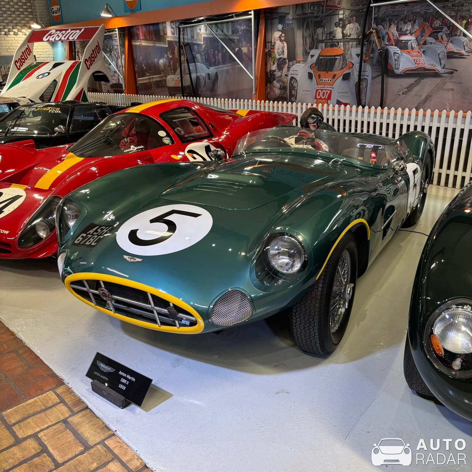 Aston Martin DBR2 spotted in Assens