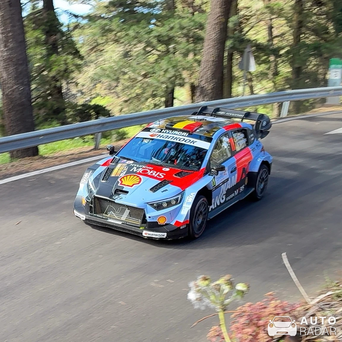 Hyundai i20 N WRC spotted