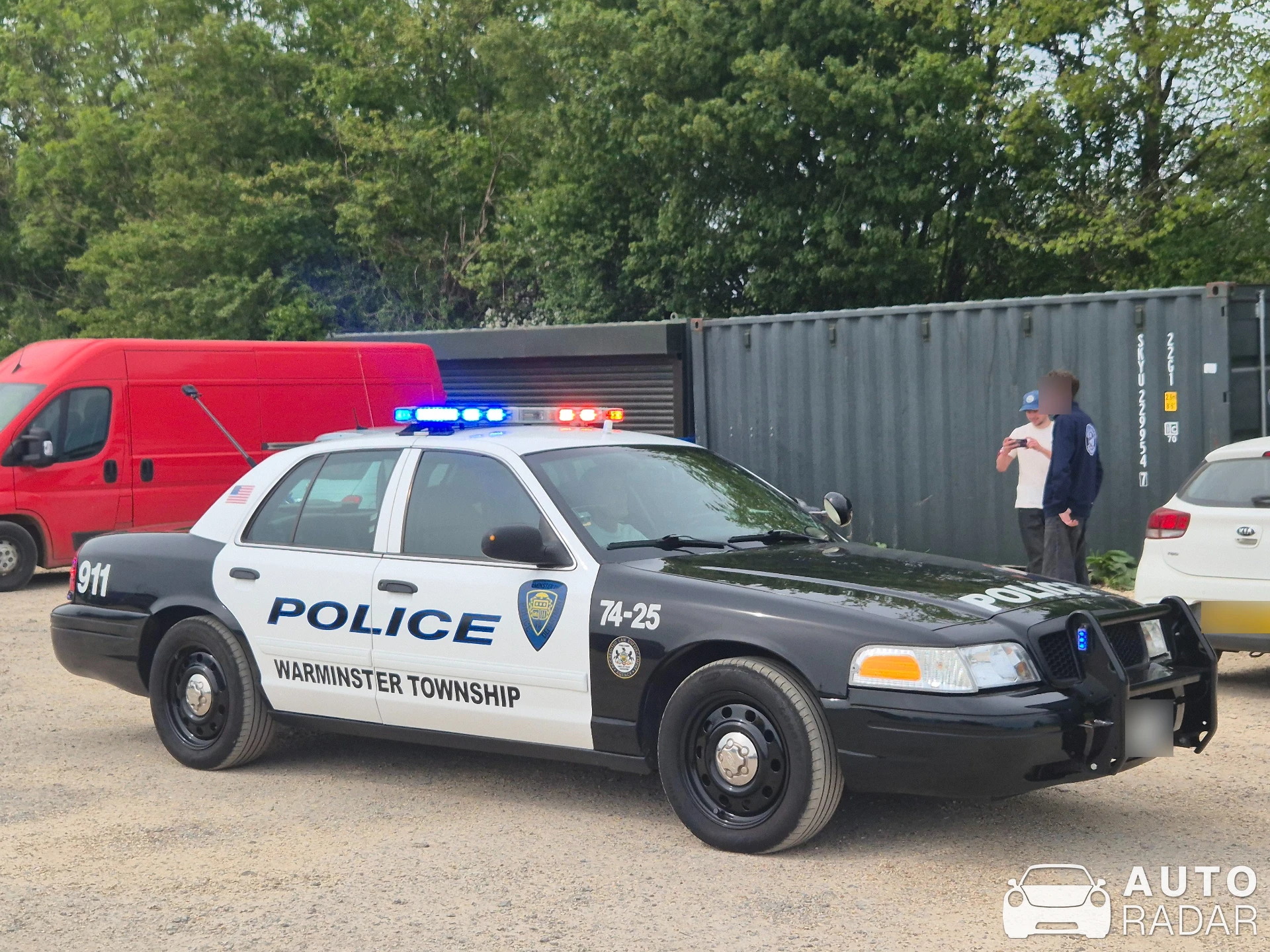Ford Crown Victoria Police Interceptor spotted in Chipping Norton