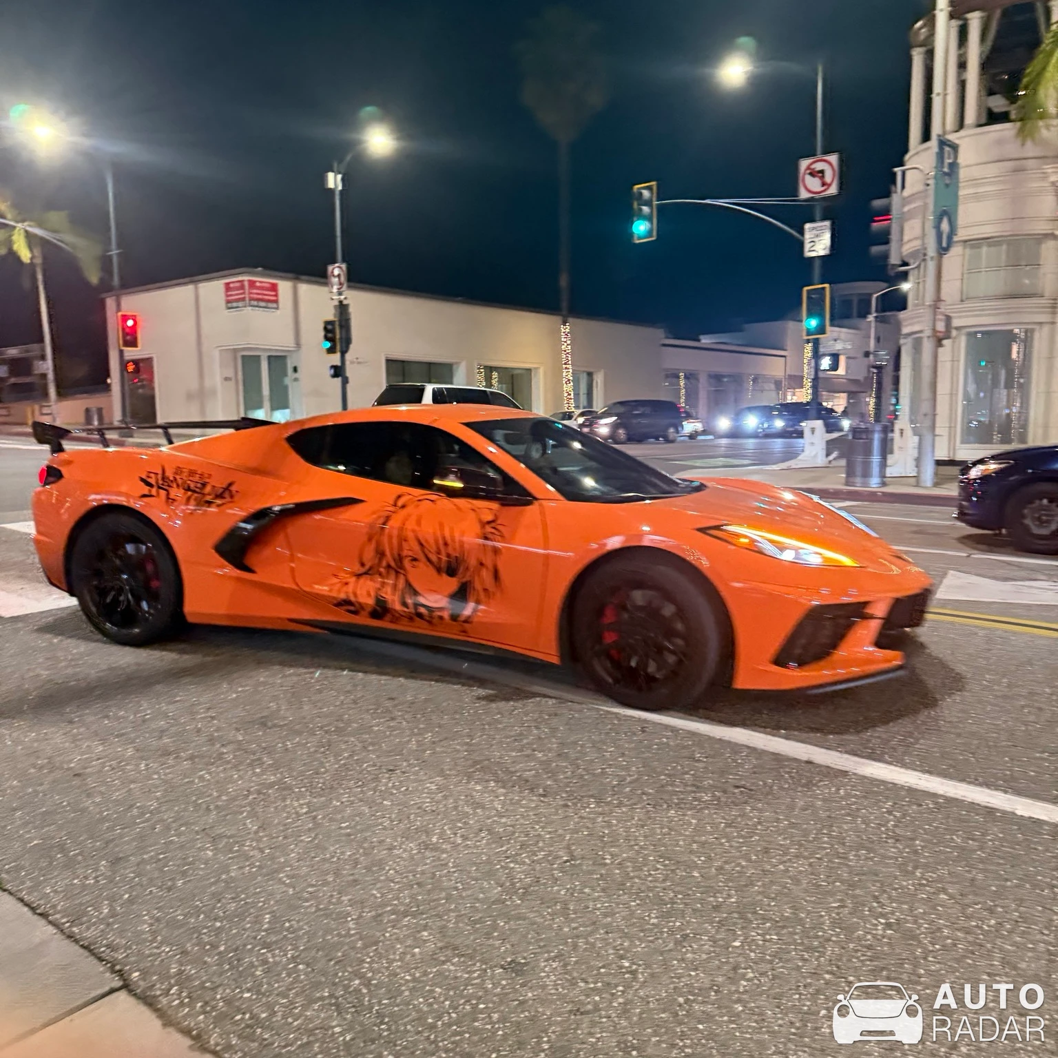 Chevrolet Corvette C8 Stingray spotted in Beverly Hills, United States
