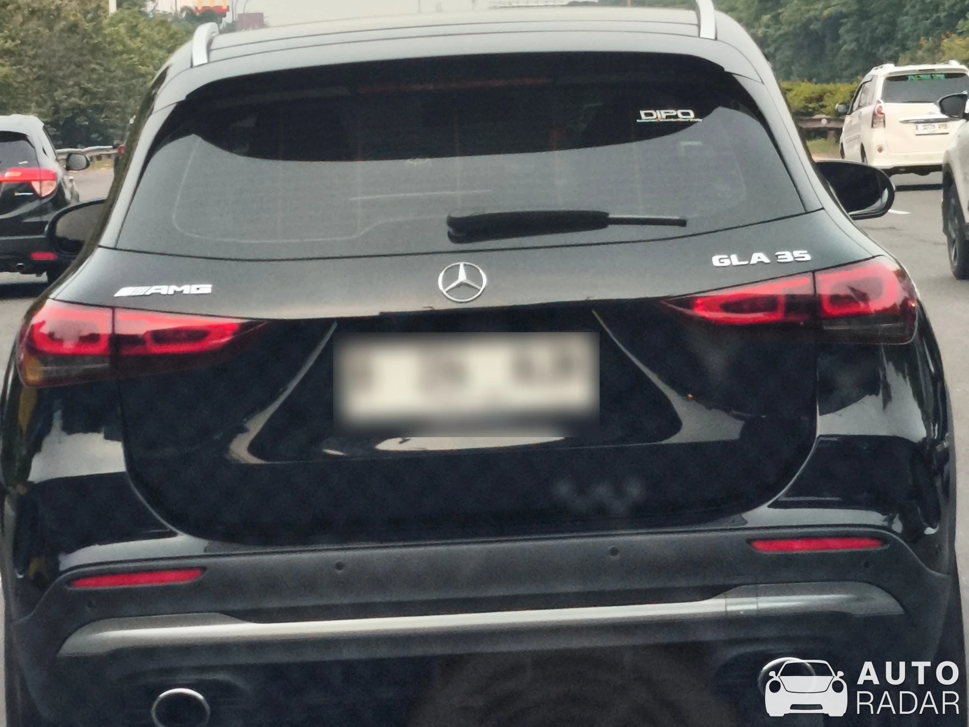 Mercedes-AMG GLA 35 spotted in Tangerang