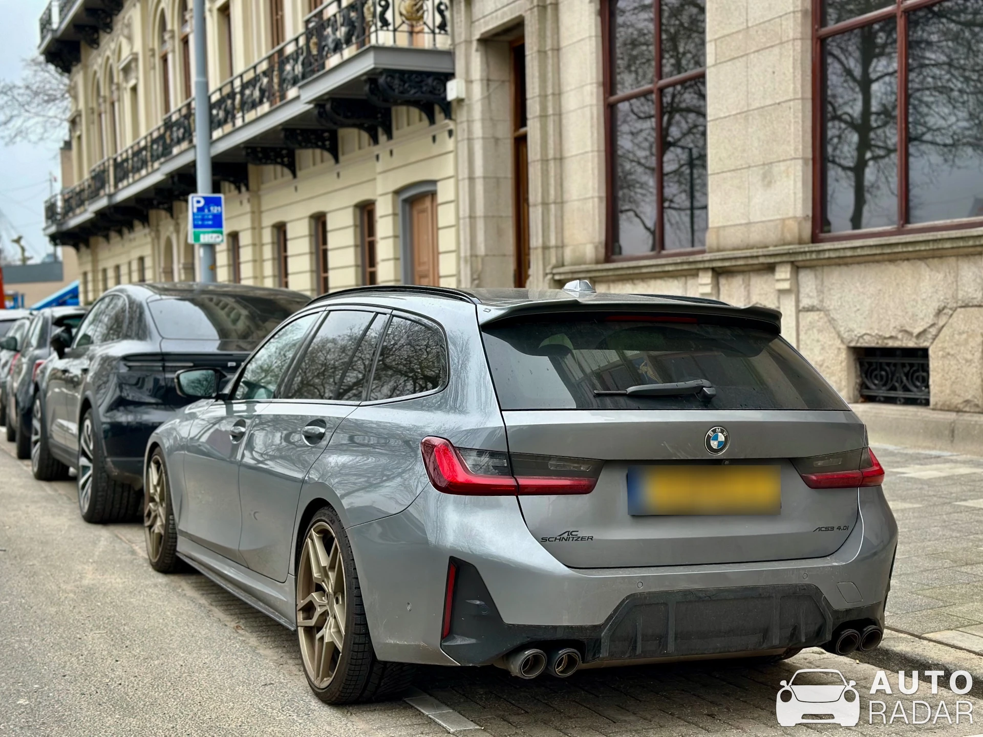 BMW AC Schnitzer ACS3 Sport G81 Touring spotted in Rotterdam