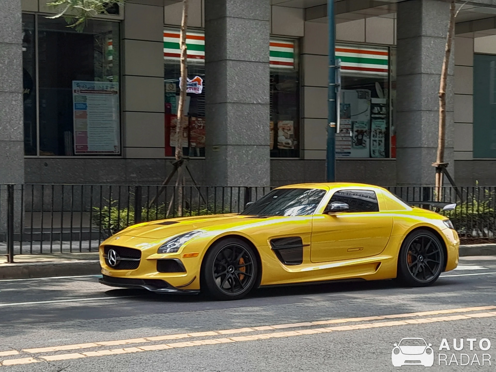 Mercedes-Benz SLS AMG Black Series spotted in Taguig, Philippines