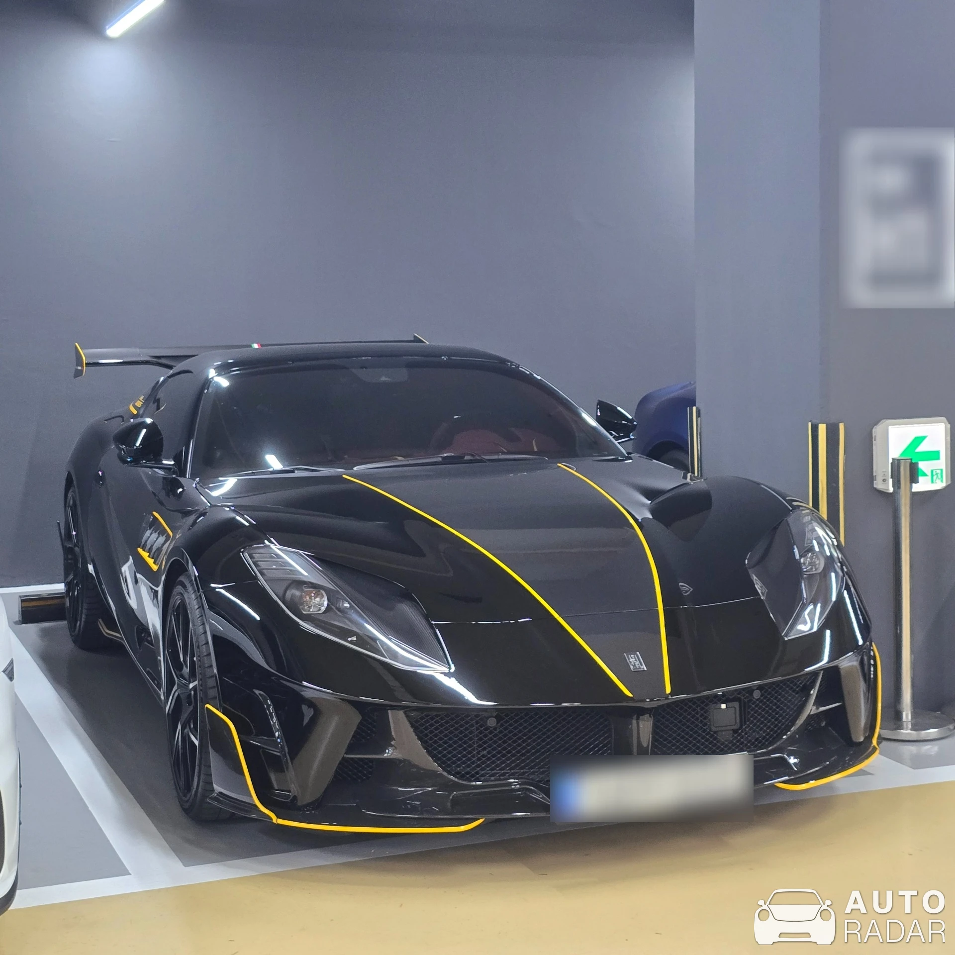 Ferrari 812 Superfast Mansory Stallone spotted in Seocho District, South Korea