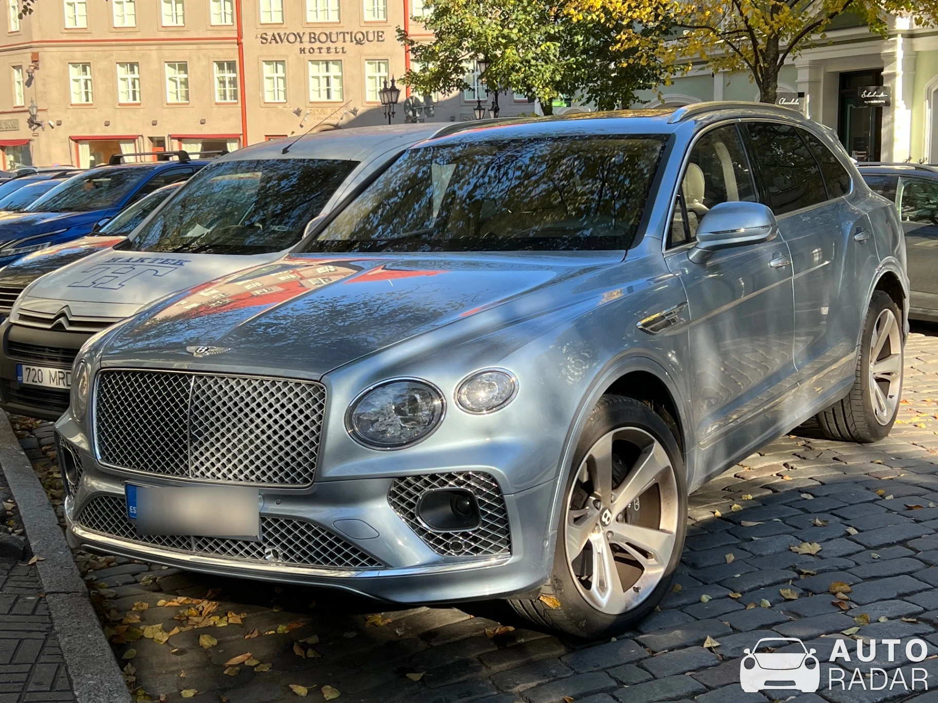 Bentley Bentayga Azure spotted in Tallinn, Estonia