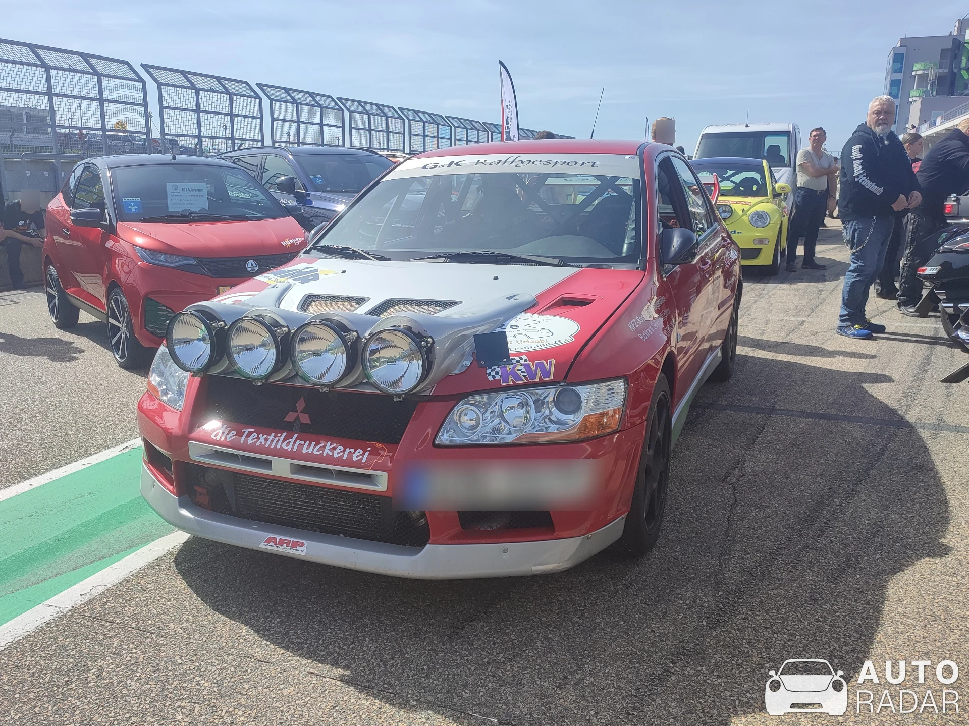 Mitsubishi Lancer Evolution VII Rally spotted in Hohenstein-Ernstthal, Germany