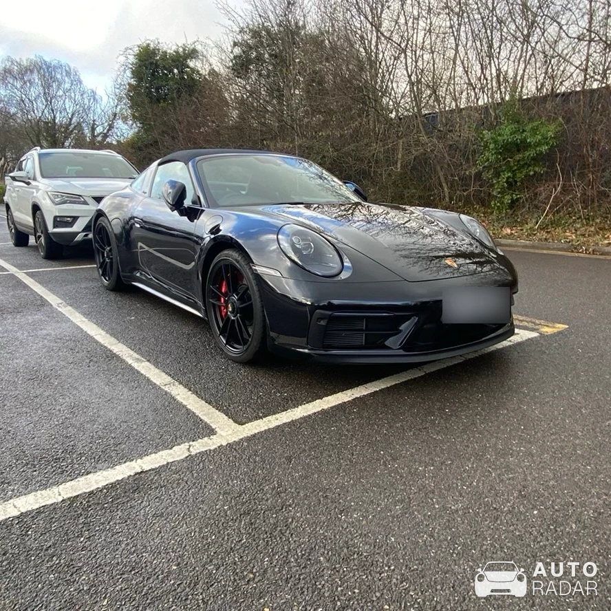 Porsche 992 Targa 4 GTS MkI spotted in Surrey, United Kingdom