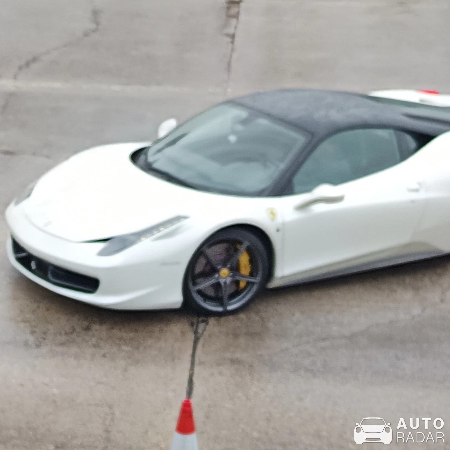 Ferrari 458 Italia spotted in Osła, Poland