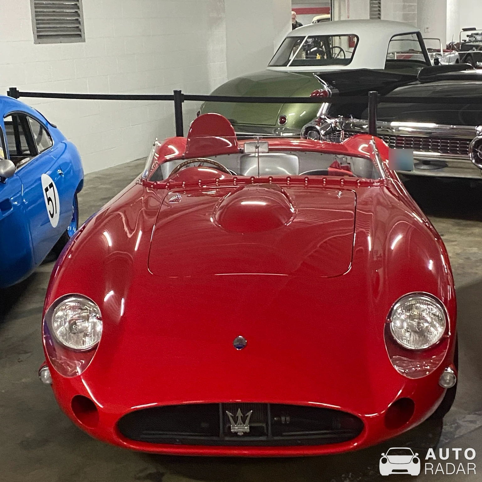 Maserati 300S spotted in Los Angeles
