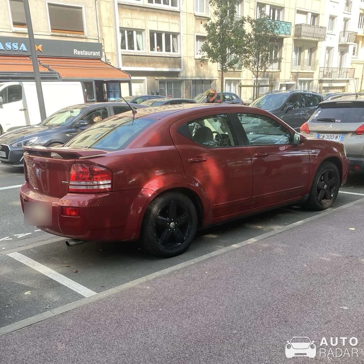 Dodge Charger SXT spotted in Boulogne-sur-Mer