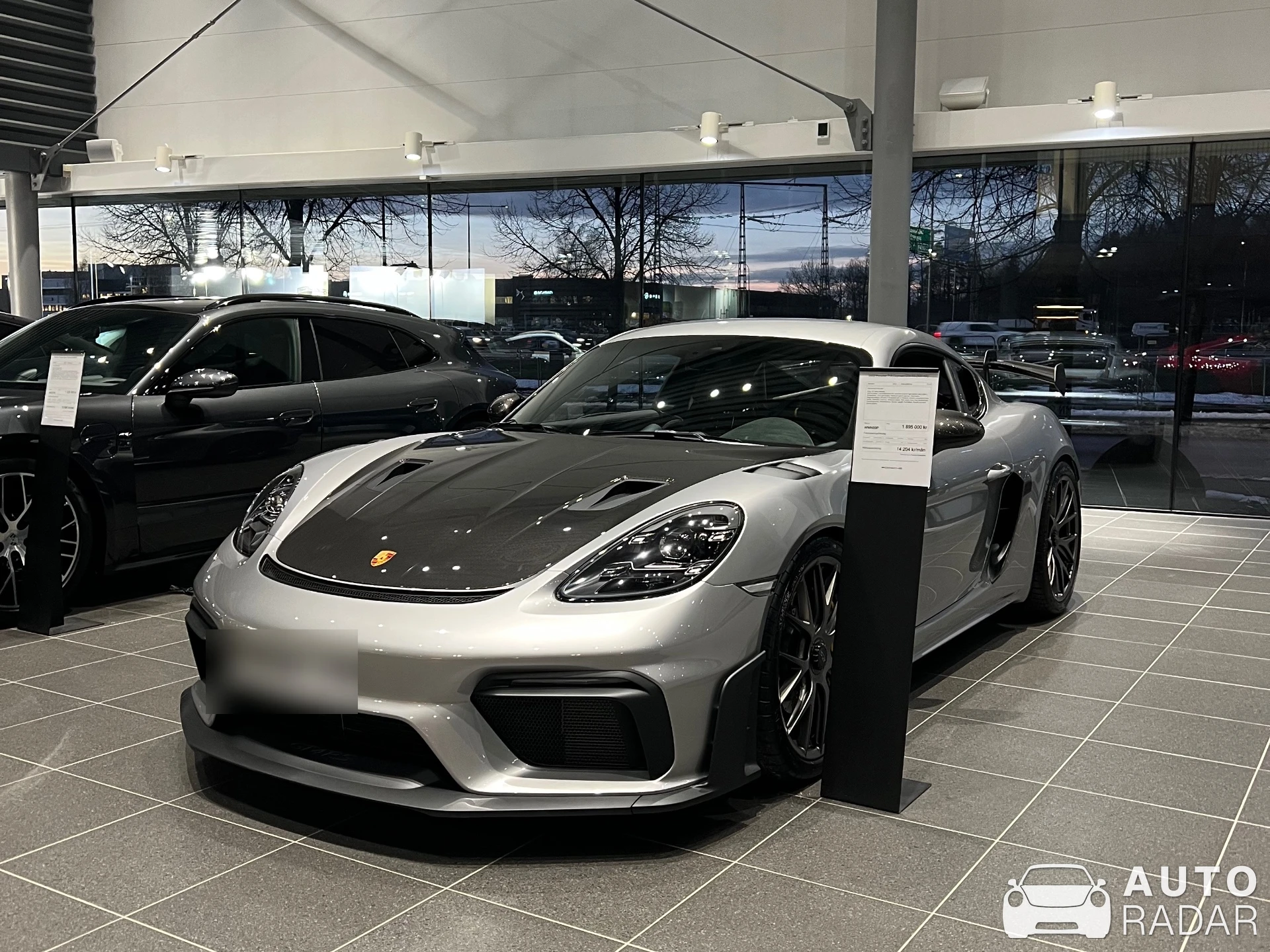 Porsche 718 Cayman GT4 RS spotted in Segeltorp, Sweden