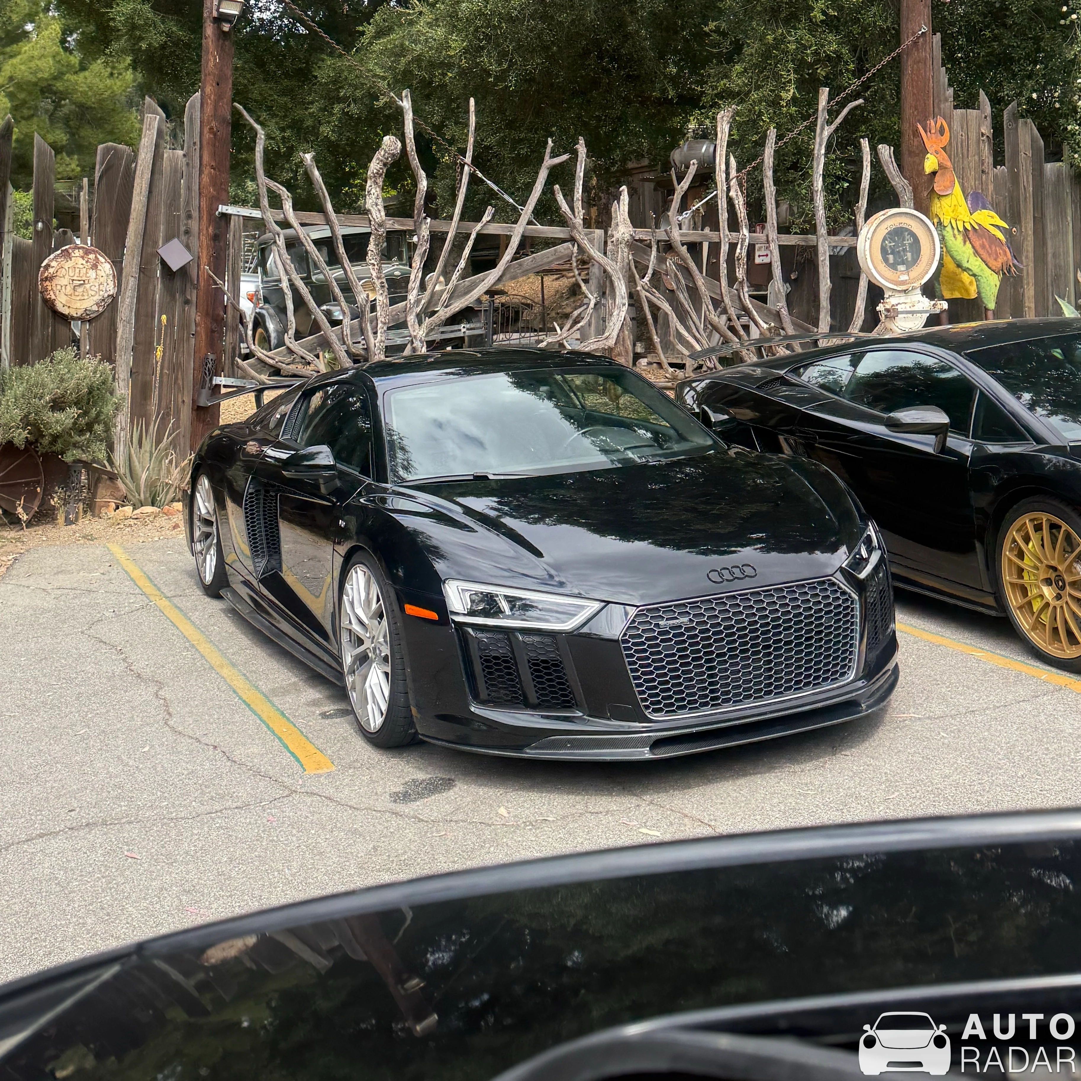 Audi R8 V10 Plus spotted