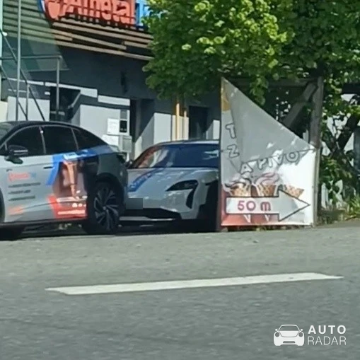 Porsche Taycan spotted in Sohland an der Spree