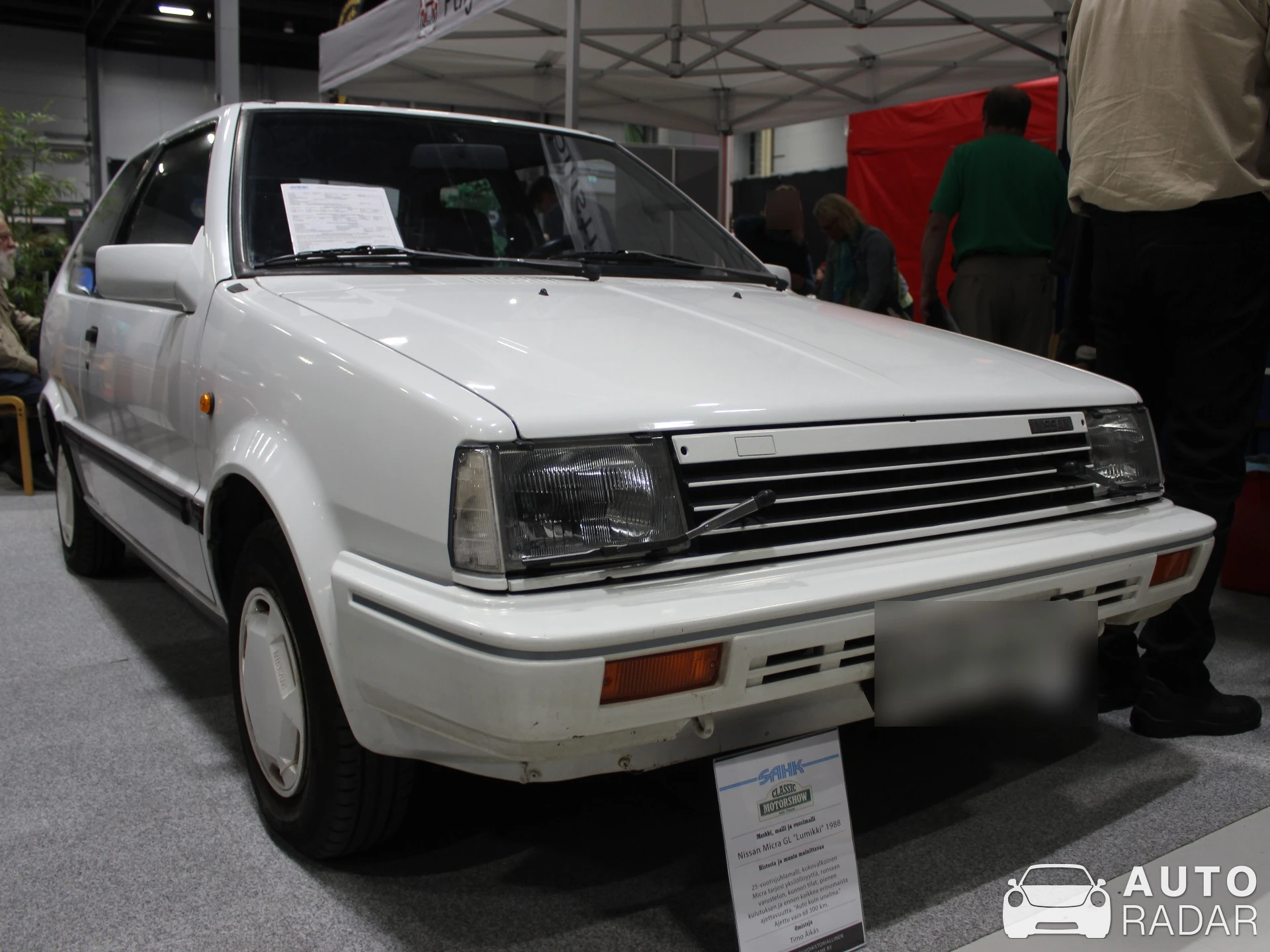 Nissan Micra K10 spotted in Lahti
