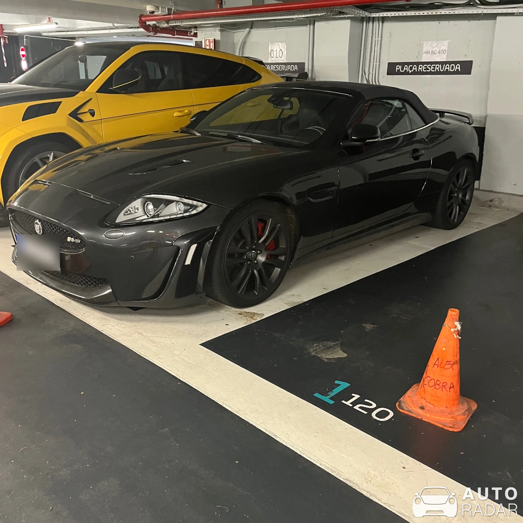 Jaguar XKR-S Convertible 2012 spotted in Barcelona