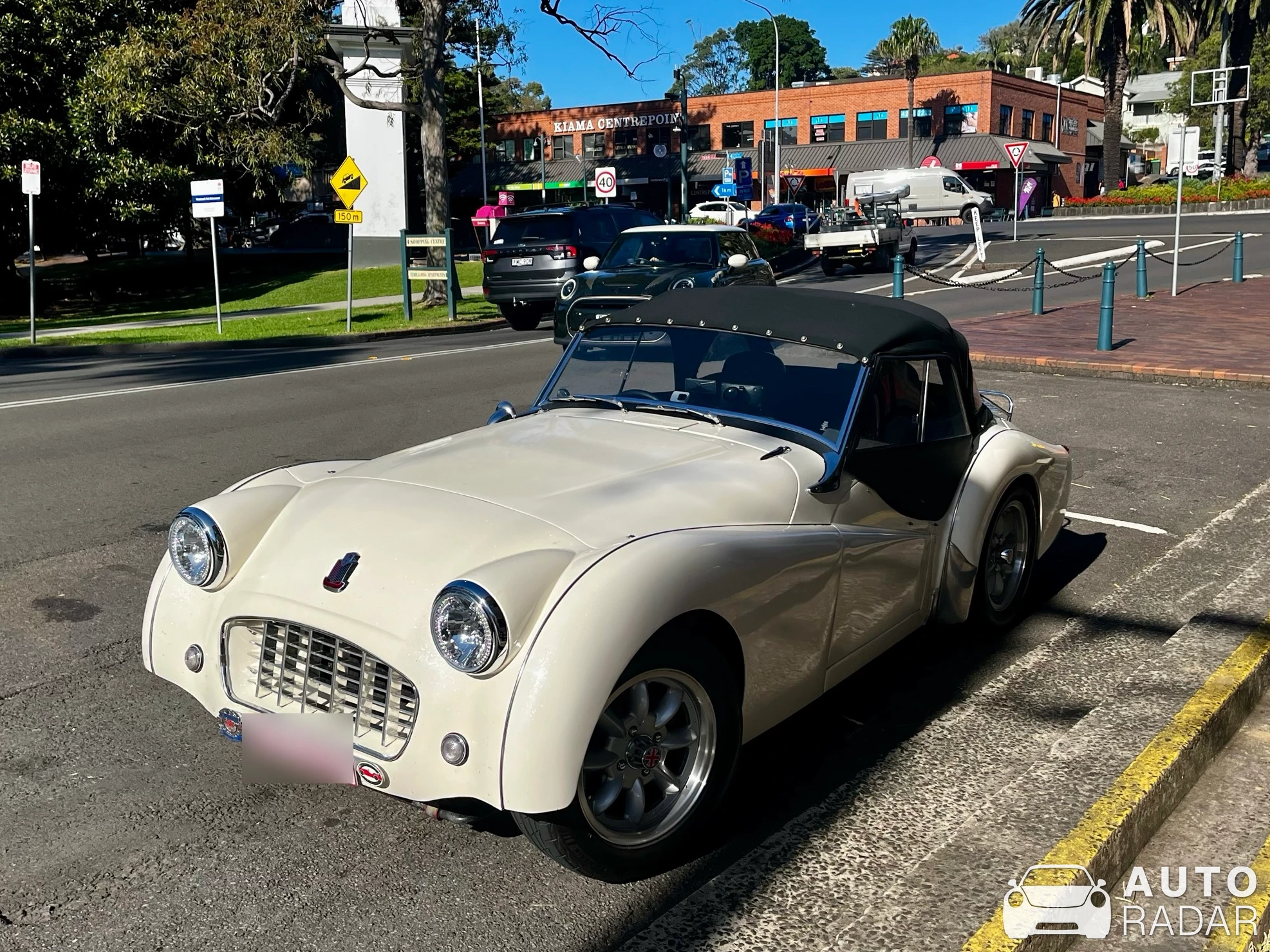 Triumph TR3 spotted in Kiama