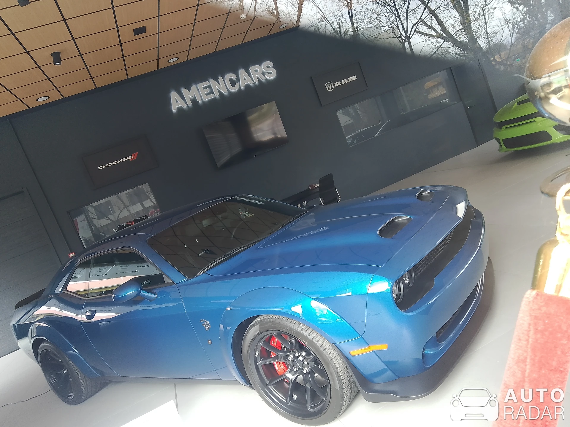 Dodge Challenger SRT Hellcat Widebody spotted in Madrid, Spain