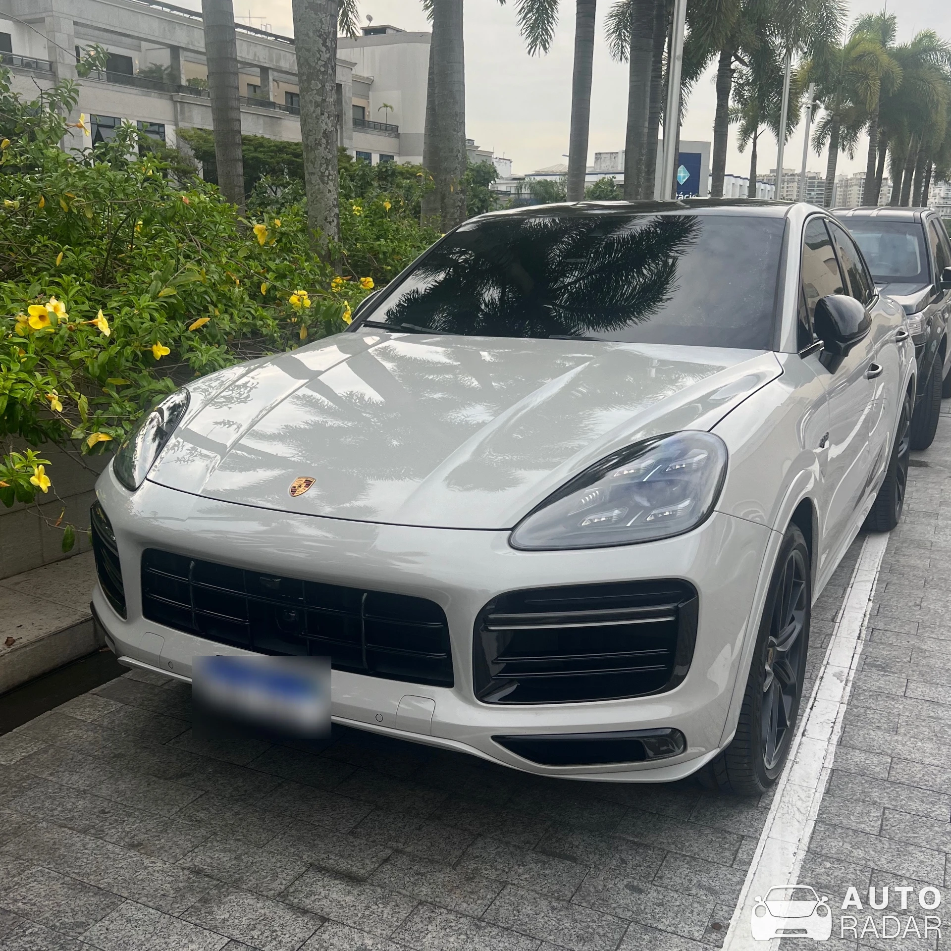 Porsche Cayenne Coupé Turbo S E-Hybrid spotted in Barra da Tijuca, Brazil