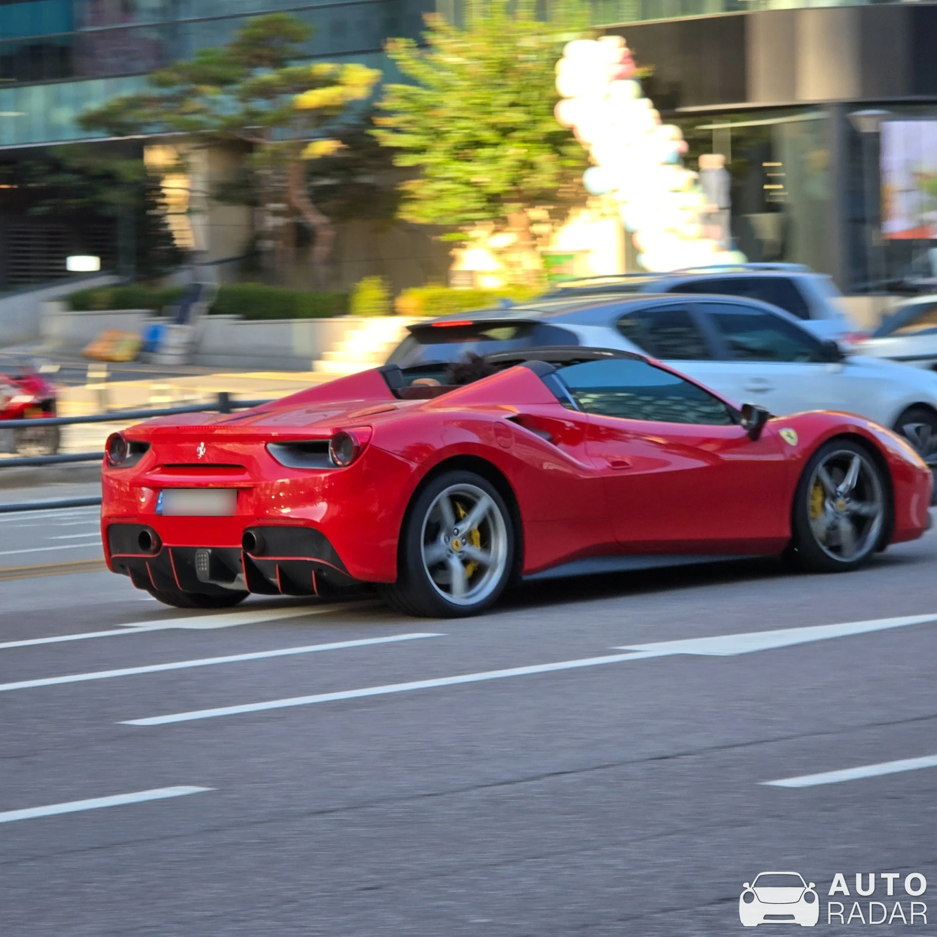 Ferrari 488 Spider spotted in 강남구, 대한민국