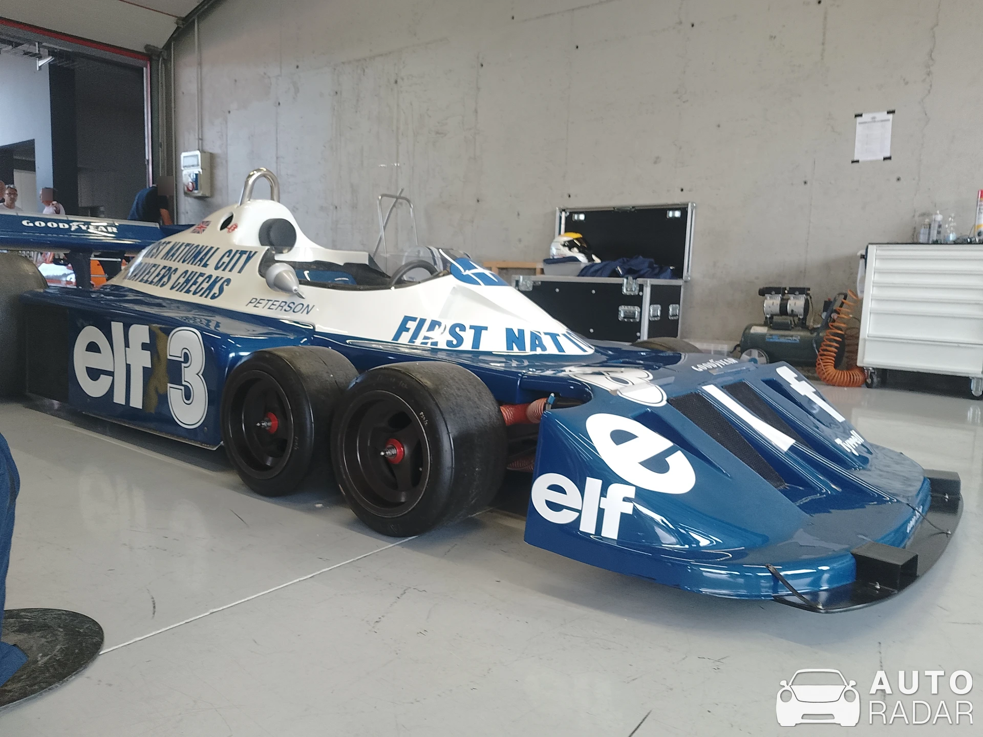 Tyrrell P34 spotted in Imola