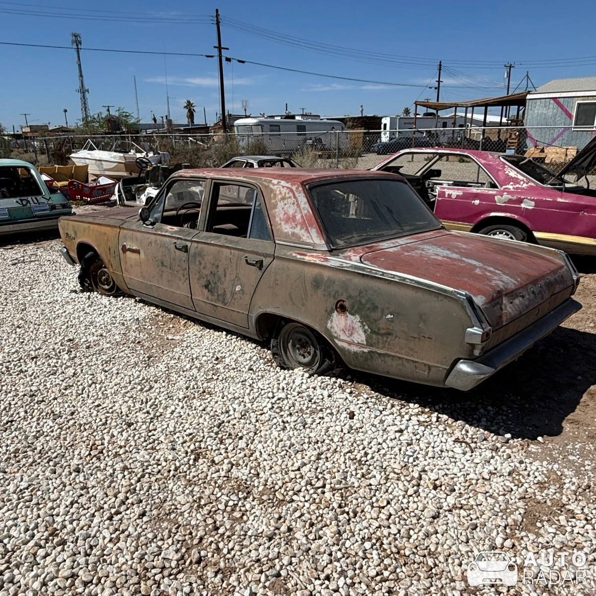 Plymouth Valiant spotted in Calipatria