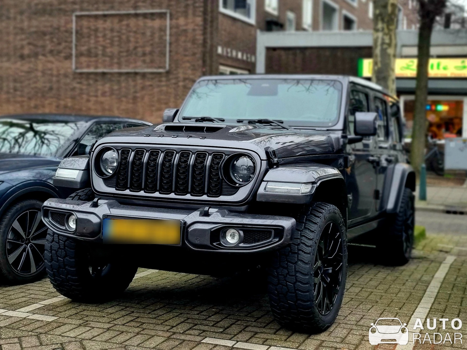Jeep Wrangler Brute spotted in Rotterdam, Netherlands