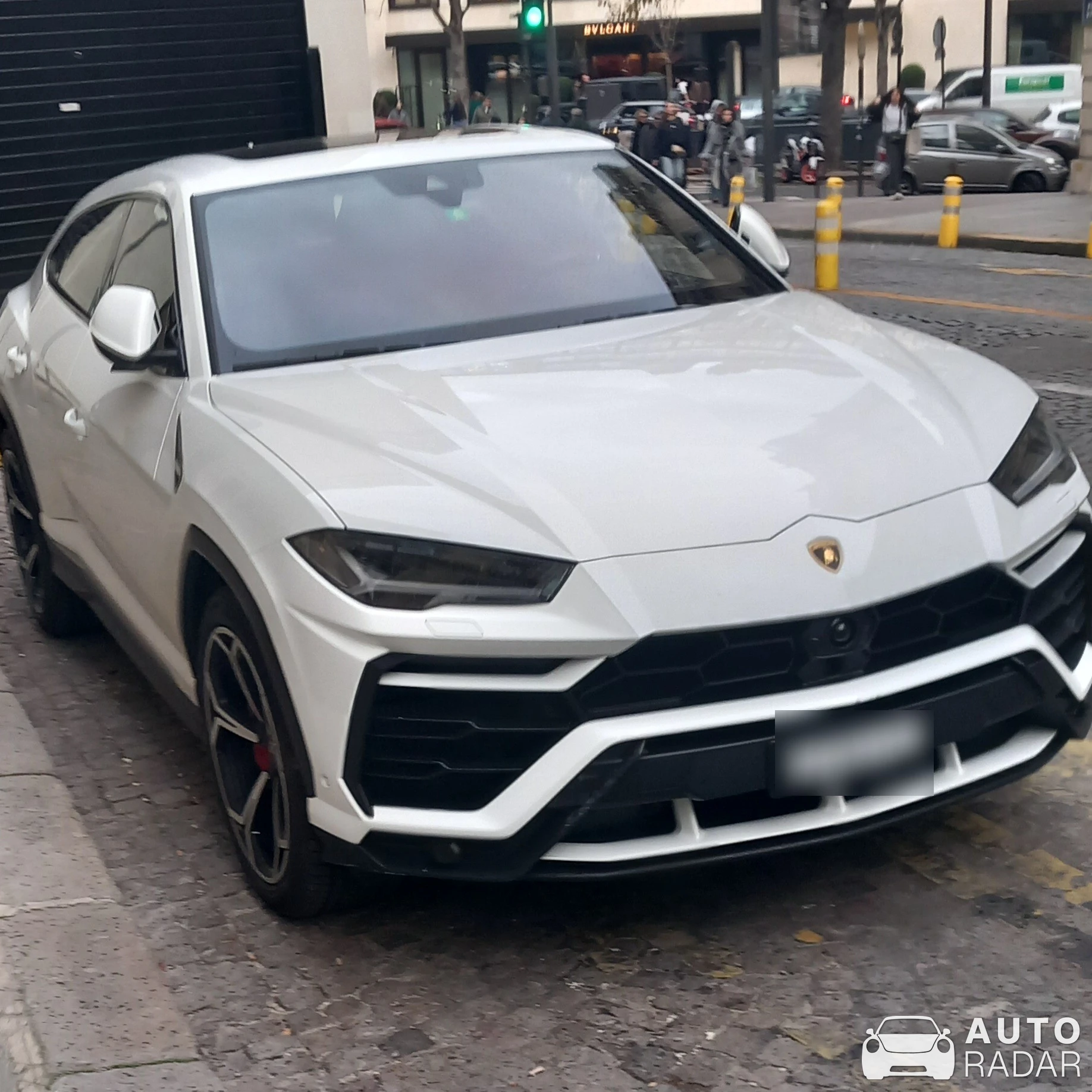 Lamborghini Urus spotted in Paris, France