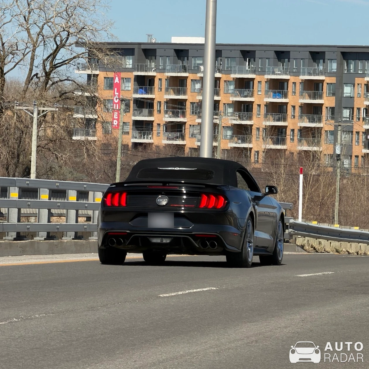 Ford Mustang GT California Special Convertible spotted in Terrebonne