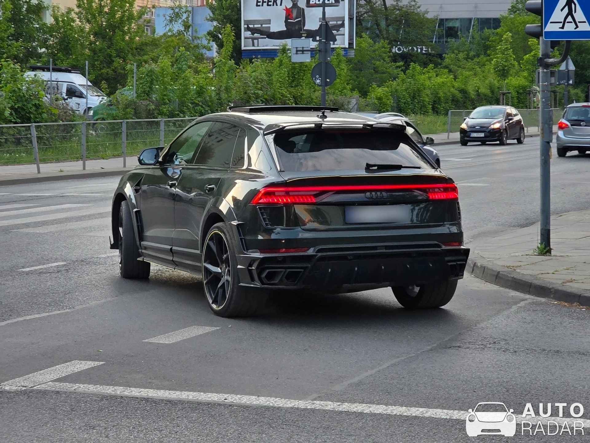 Audi RS Q8 Mansory spotted in Łódź
