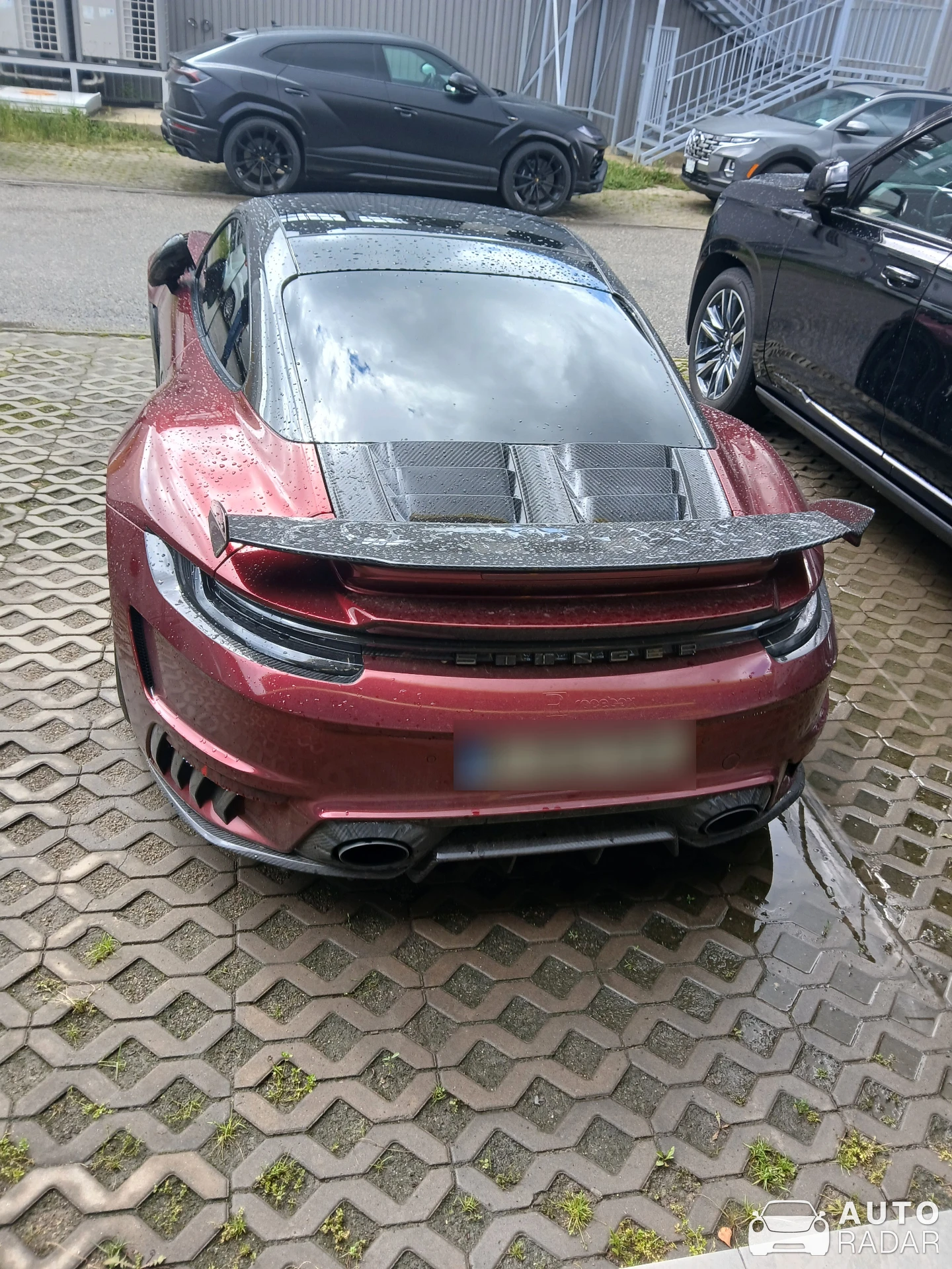 Porsche TopCar 992 Turbo S Cabriolet Stinger GTR Limited Carbon Edition spotted in București