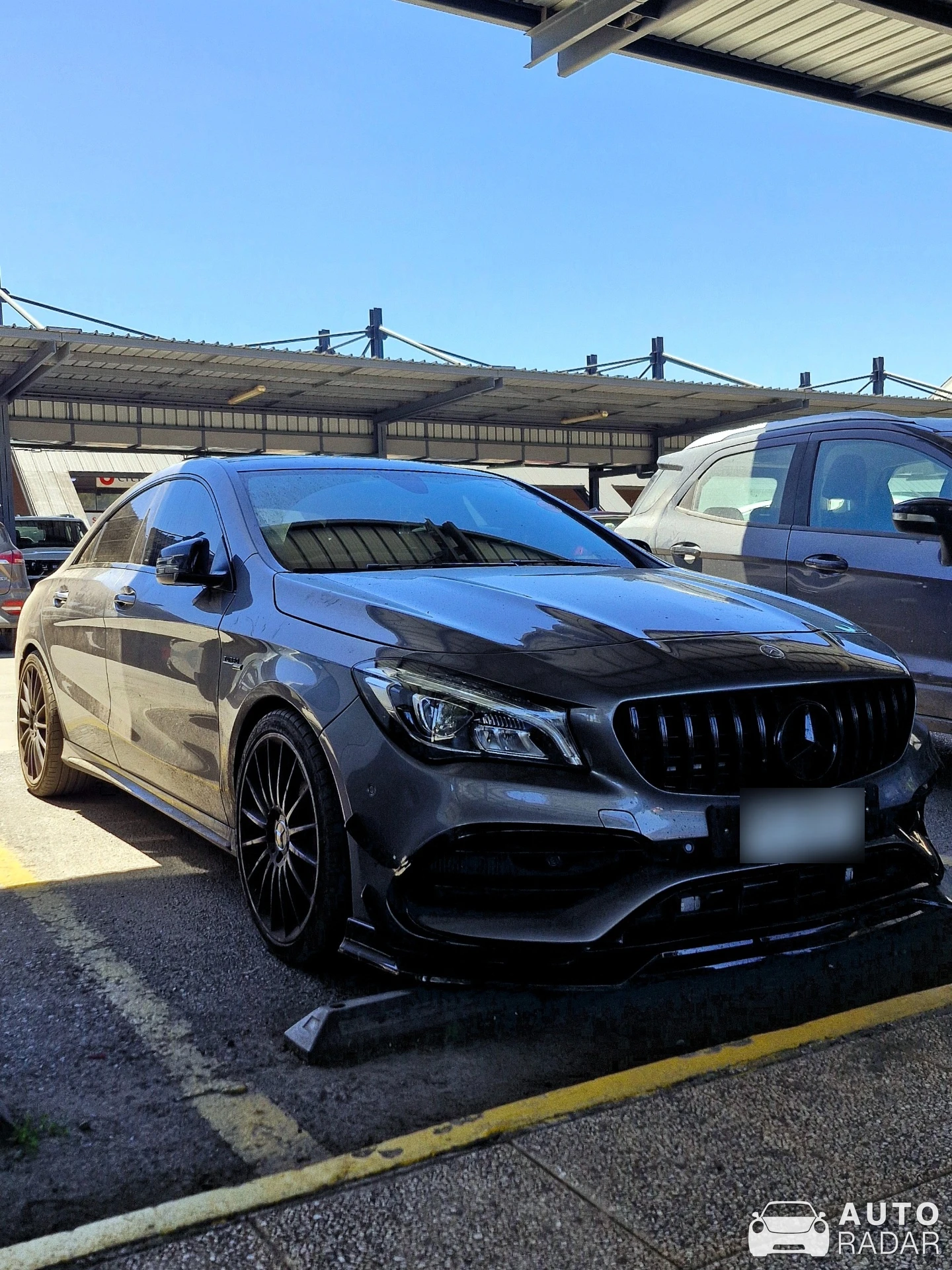 Mercedes-AMG CLA 45 C117 spotted in Pucón, Chile