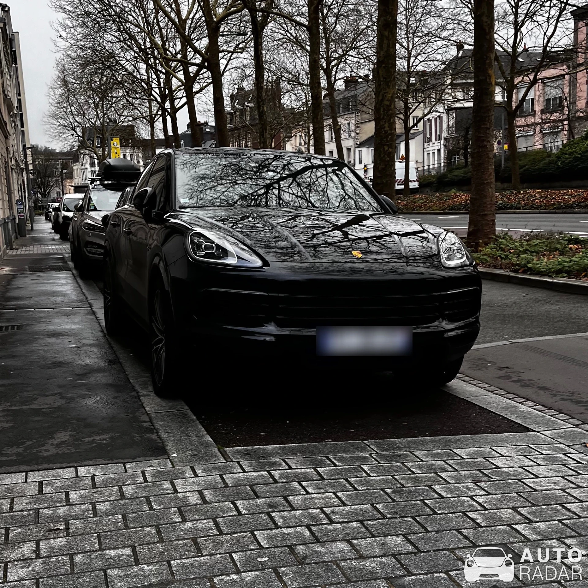 Porsche Cayenne Coupé spotted in Rouen, France
