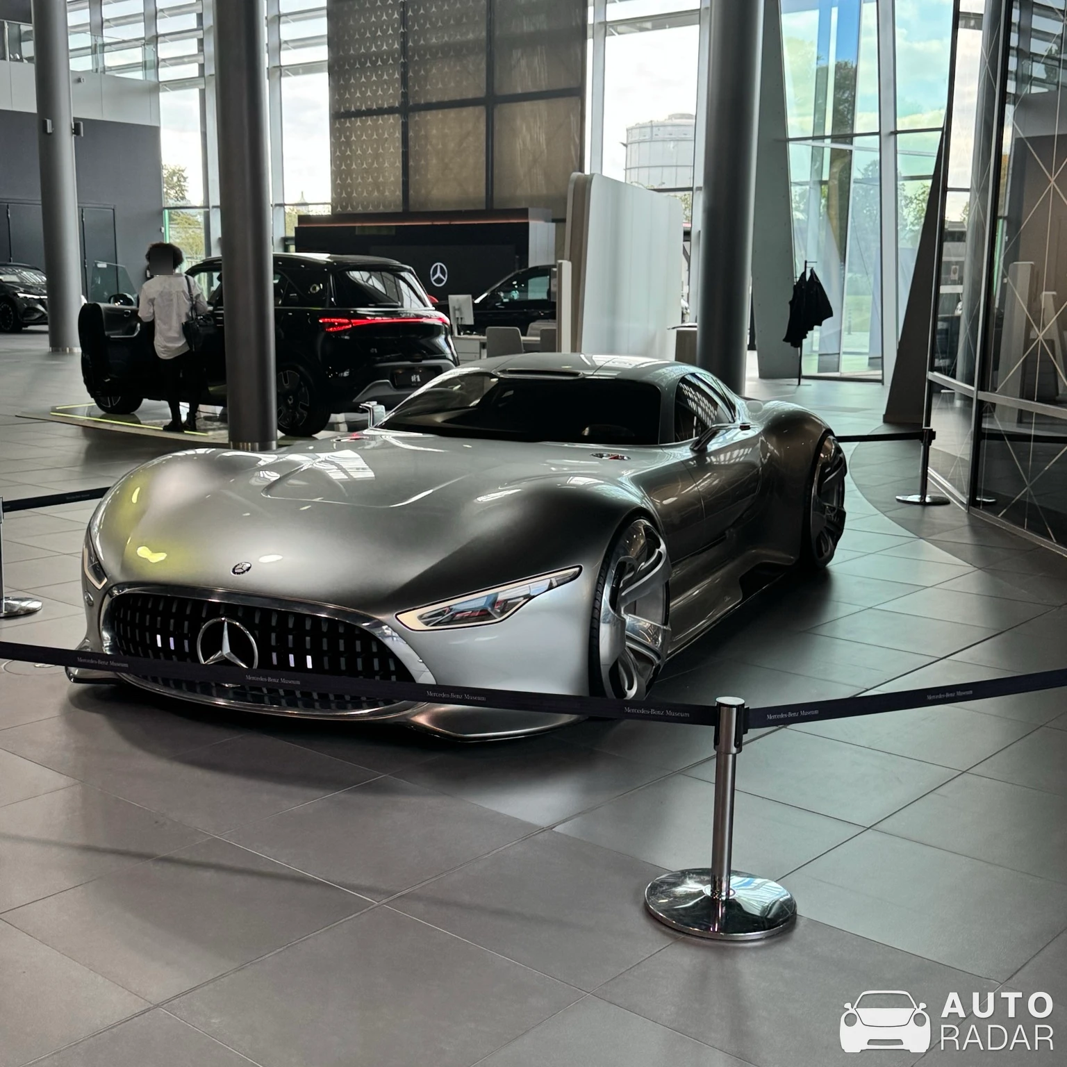 Mercedes-Benz Vision EQ Silver Arrow spotted in Stuttgart